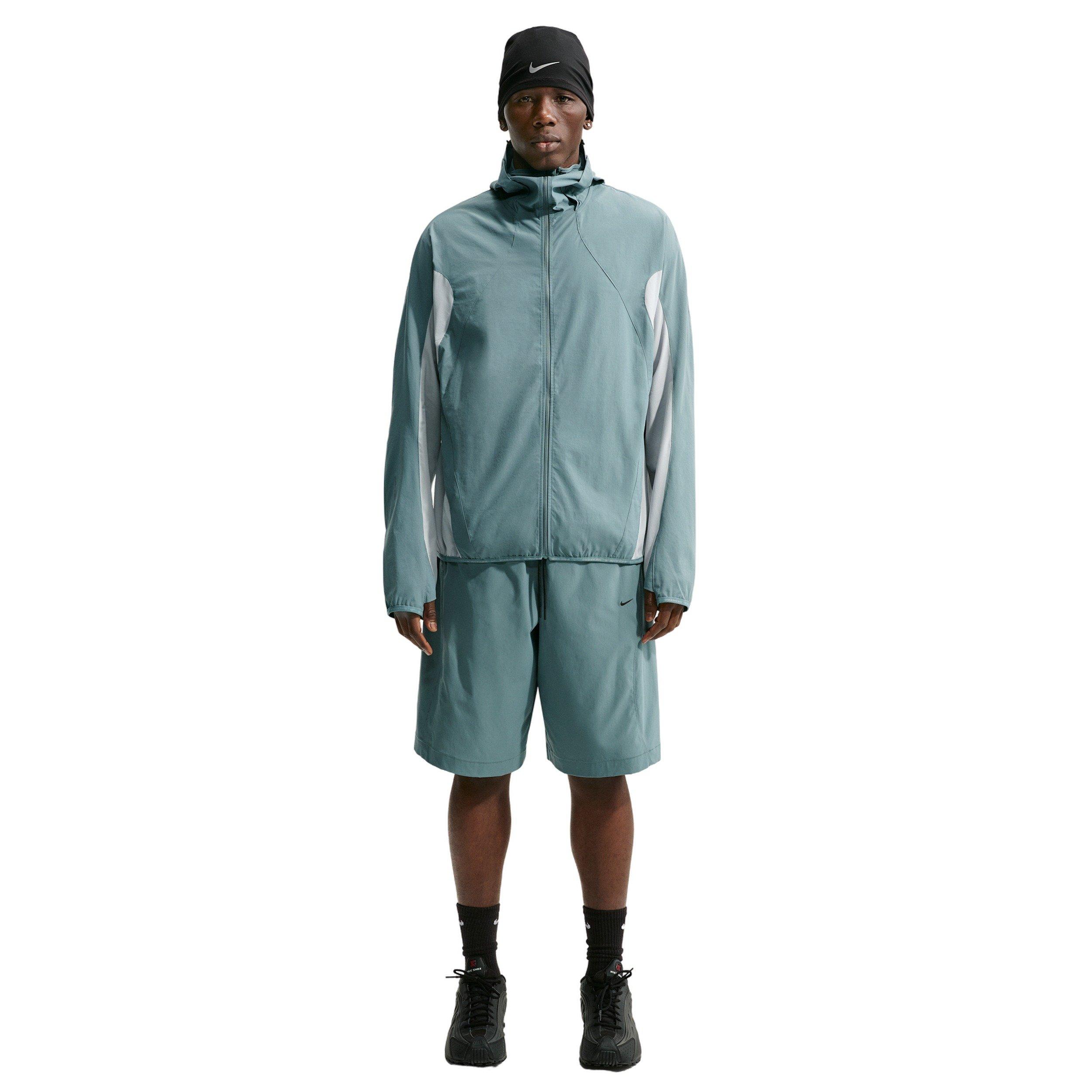 Nike Men's Dri-FIT Tech Helios Jacket - MINERAL SLATE/LT PUMICE Thumbnail View 4
