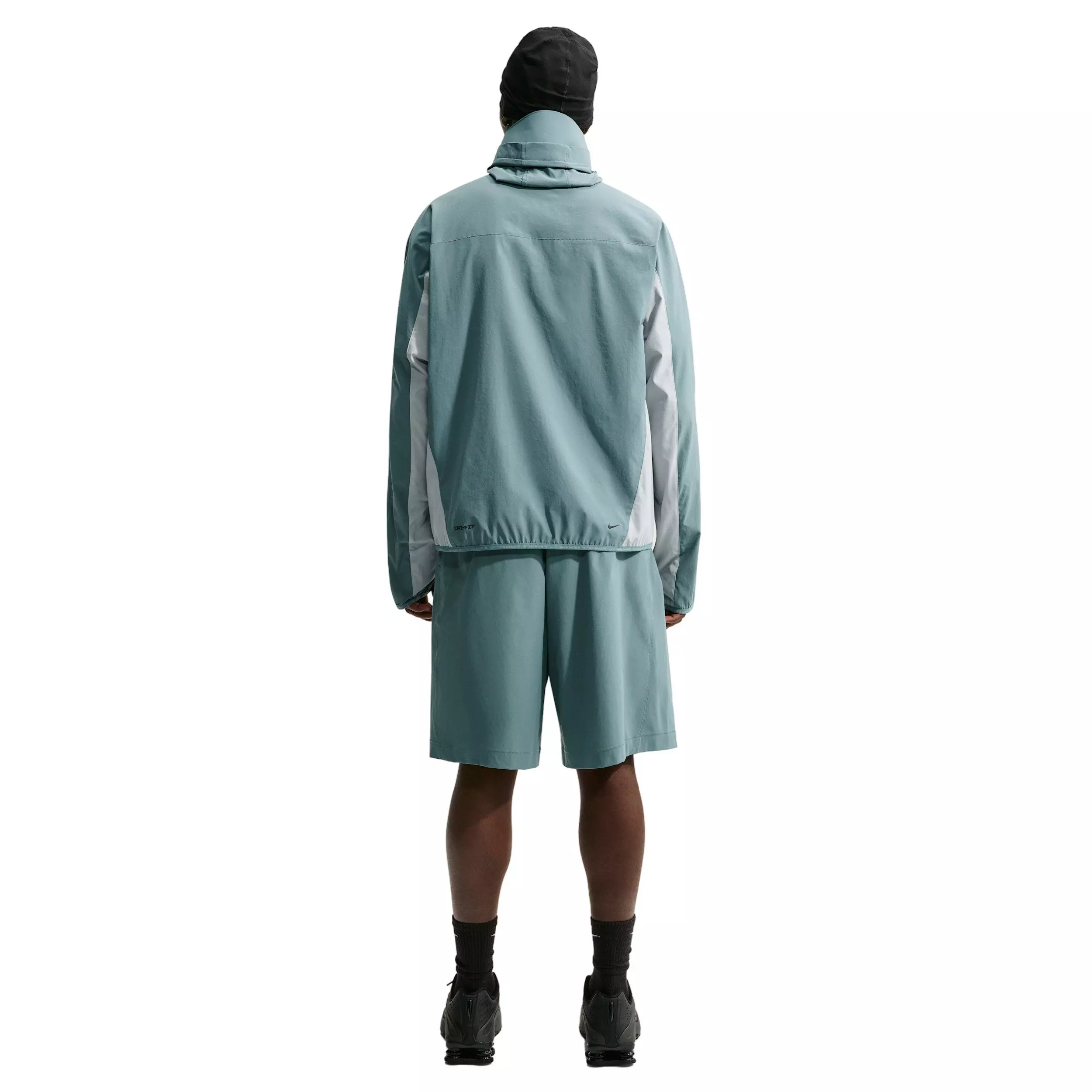 Nike Men's Dri-FIT Tech Helios Jacket - MINERAL SLATE/LT PUMICE