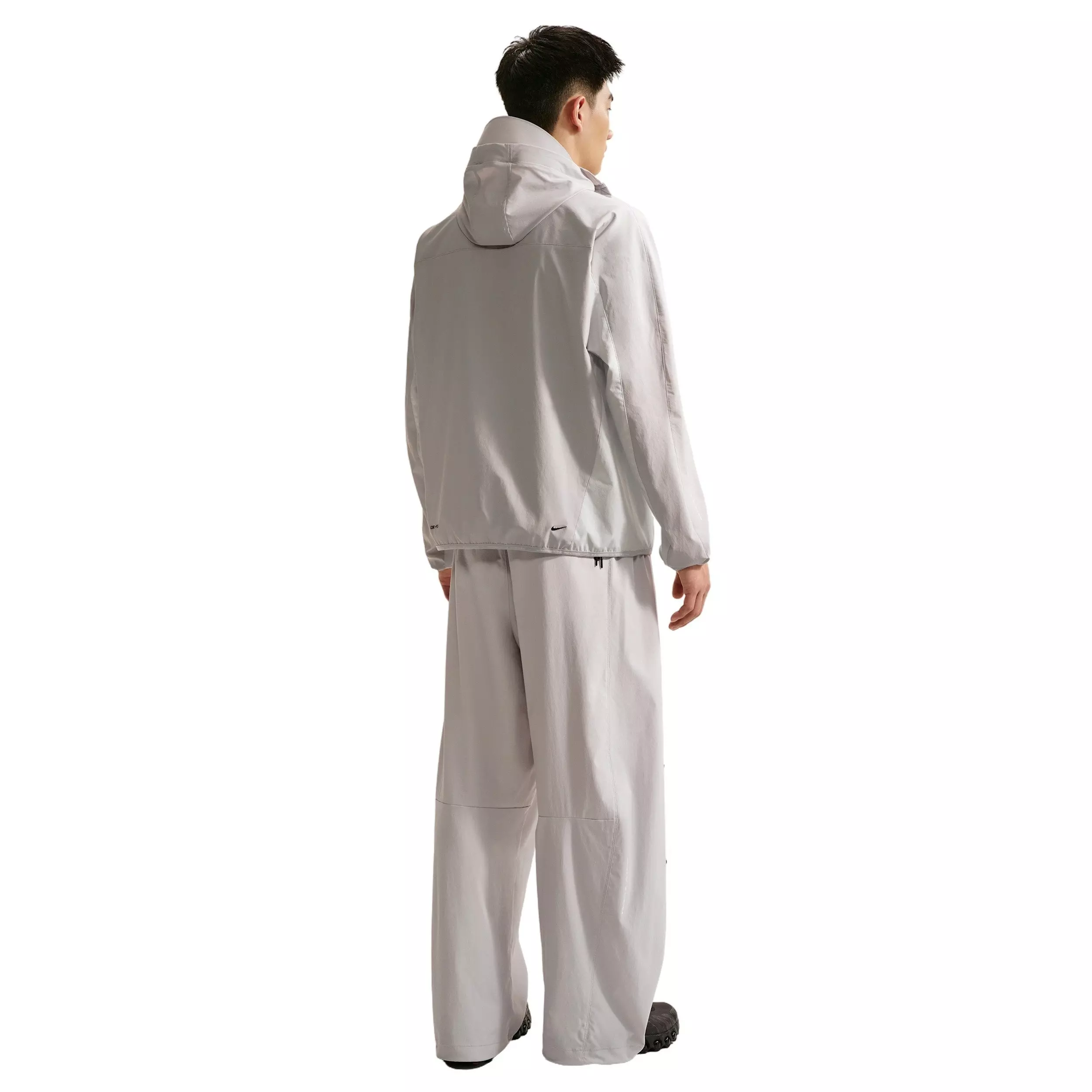 Nike Men's Dri-FIT Tech Helios Jacket - GREY FOG/OFF WHITE
