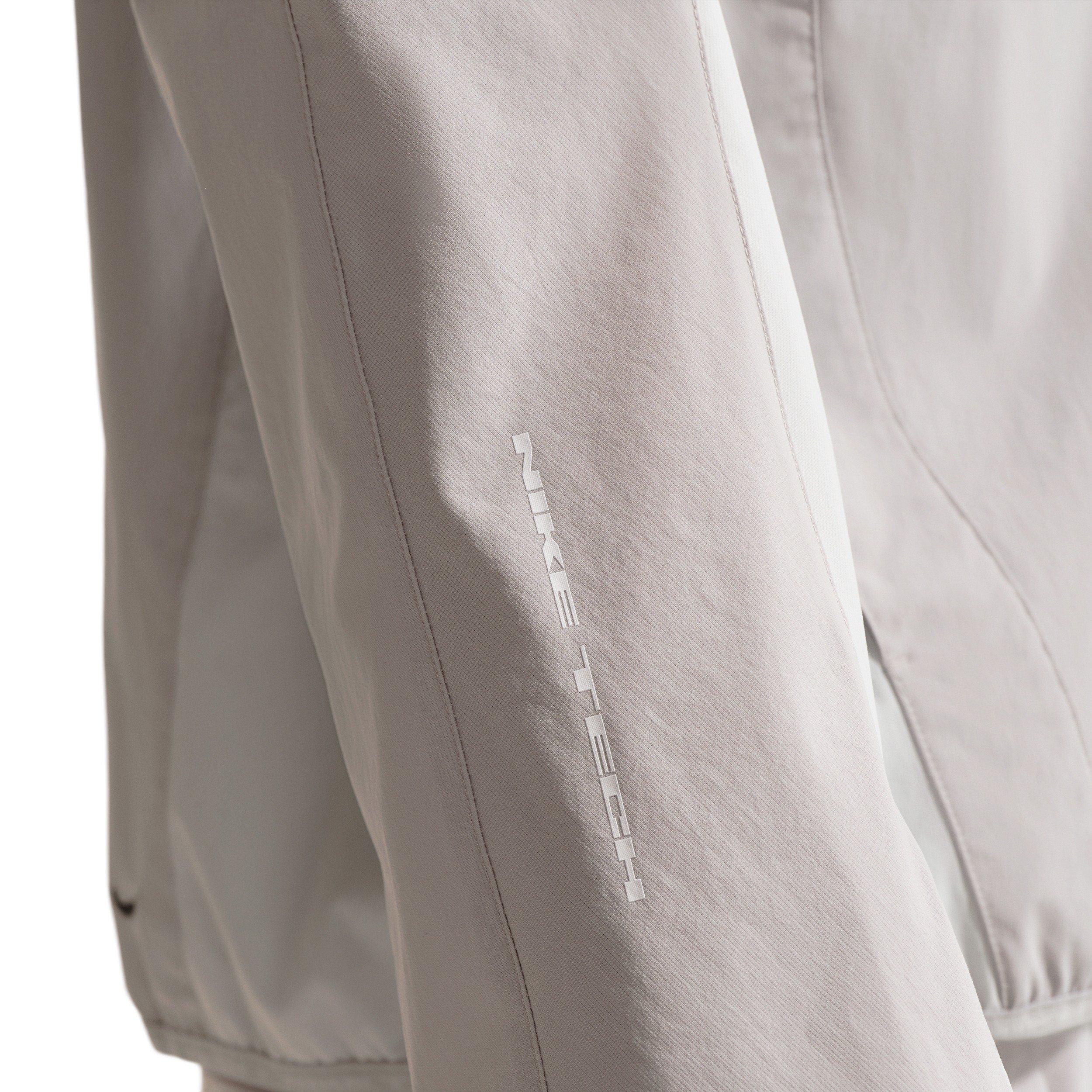 Nike Men's Dri-FIT Tech Helios Jacket - GREY FOG/OFF WHITE