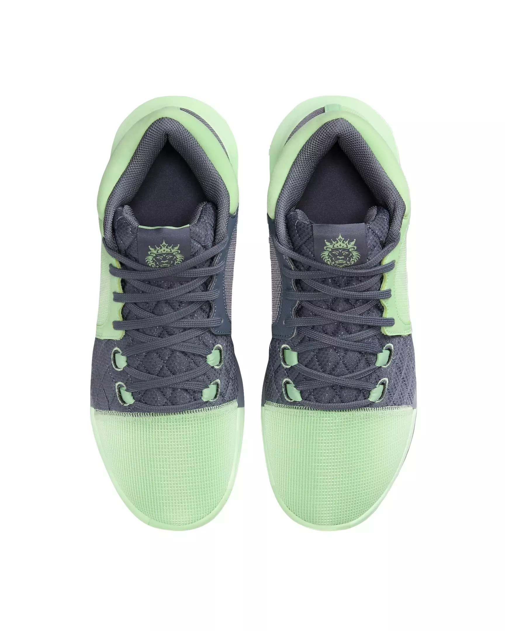 Nike LeBron Witness 8 "Vapor Green/White/Light Carbon" Men's Basketball Shoe - GREEN/WHITE/LT CARBON