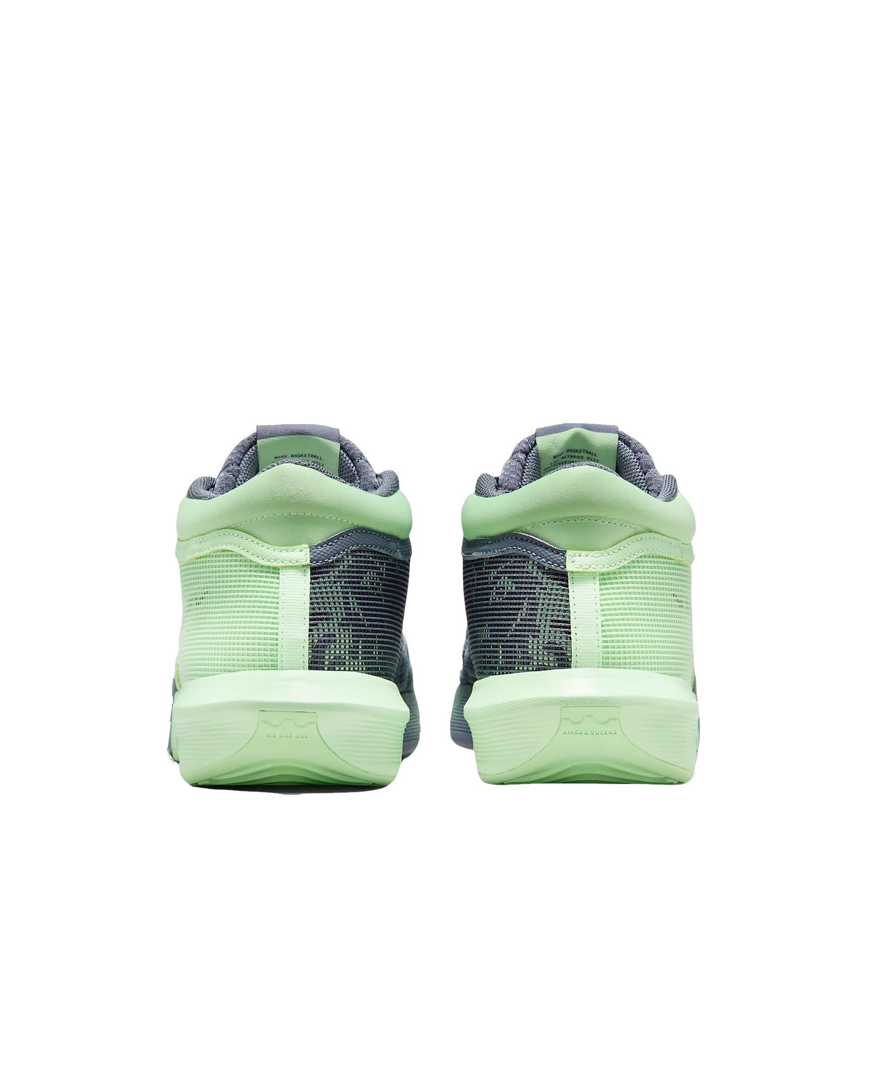 Nike LeBron Witness 8 "Vapor Green/White/Light Carbon" Men's Basketball Shoe - GREEN/WHITE/LT CARBON Thumbnail View 5