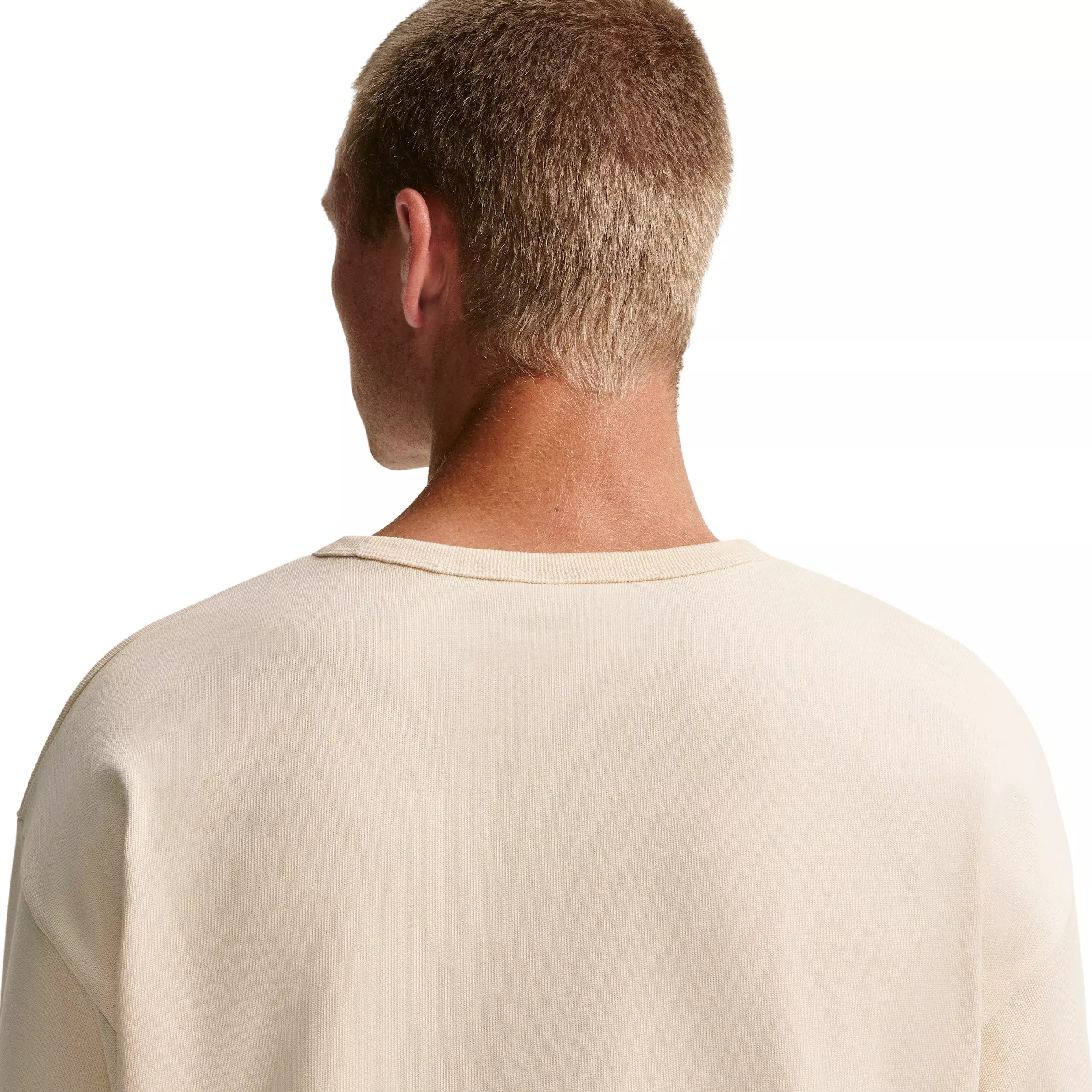 Nike Men's Life Midweight Crew - COCONUT MILK