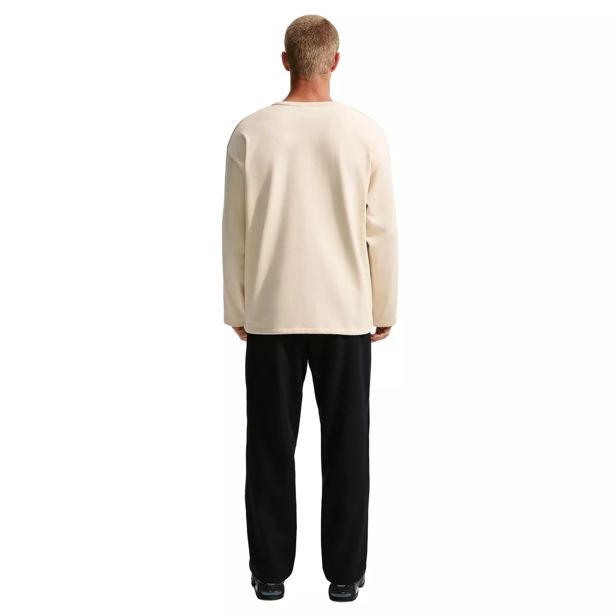 Nike Men's Life Midweight Crew - COCONUT MILK