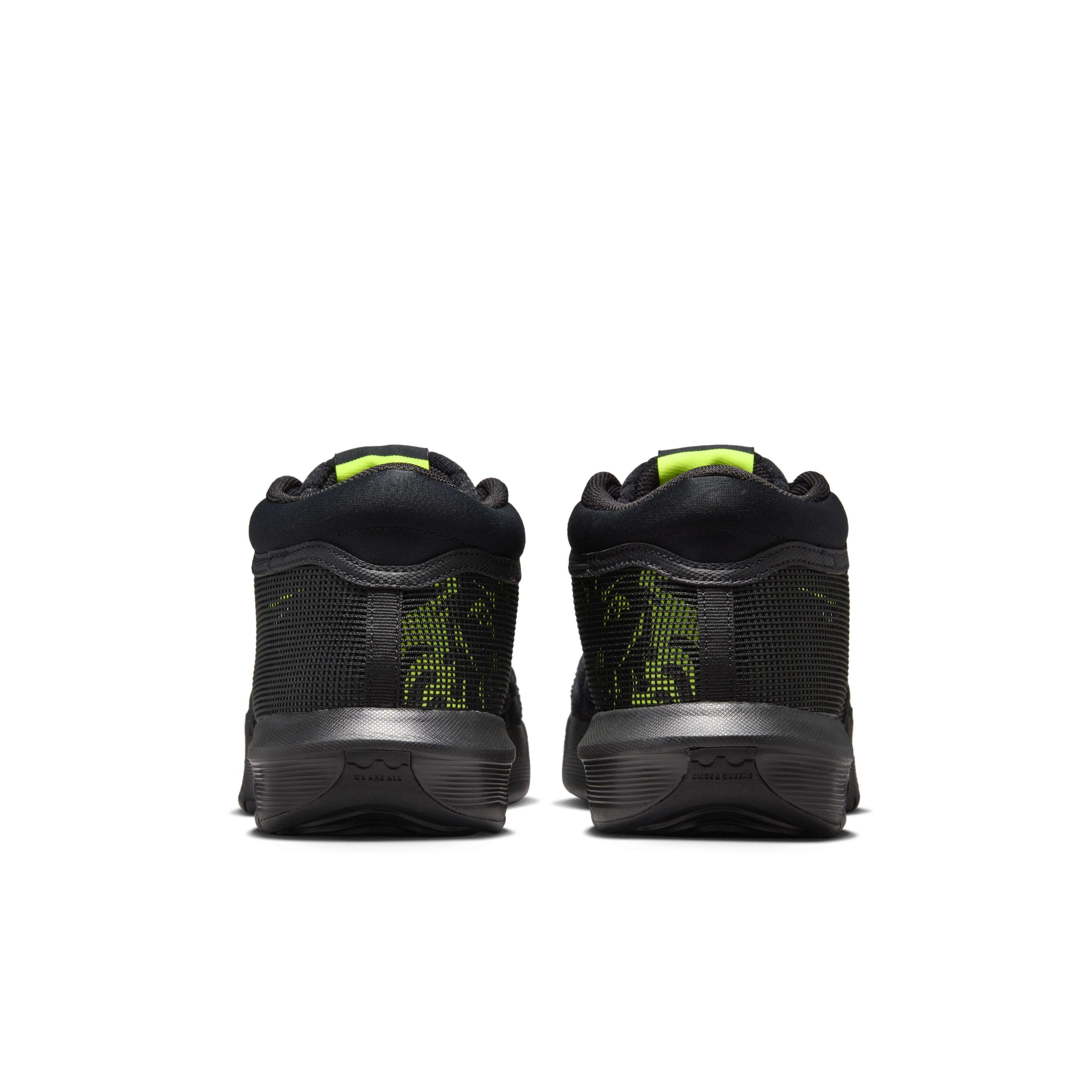 Nike LeBron Witness 8 "Black/Volt/White" Men's Basketball Shoe - BLACK/VOLT/WHITE Thumbnail View 5