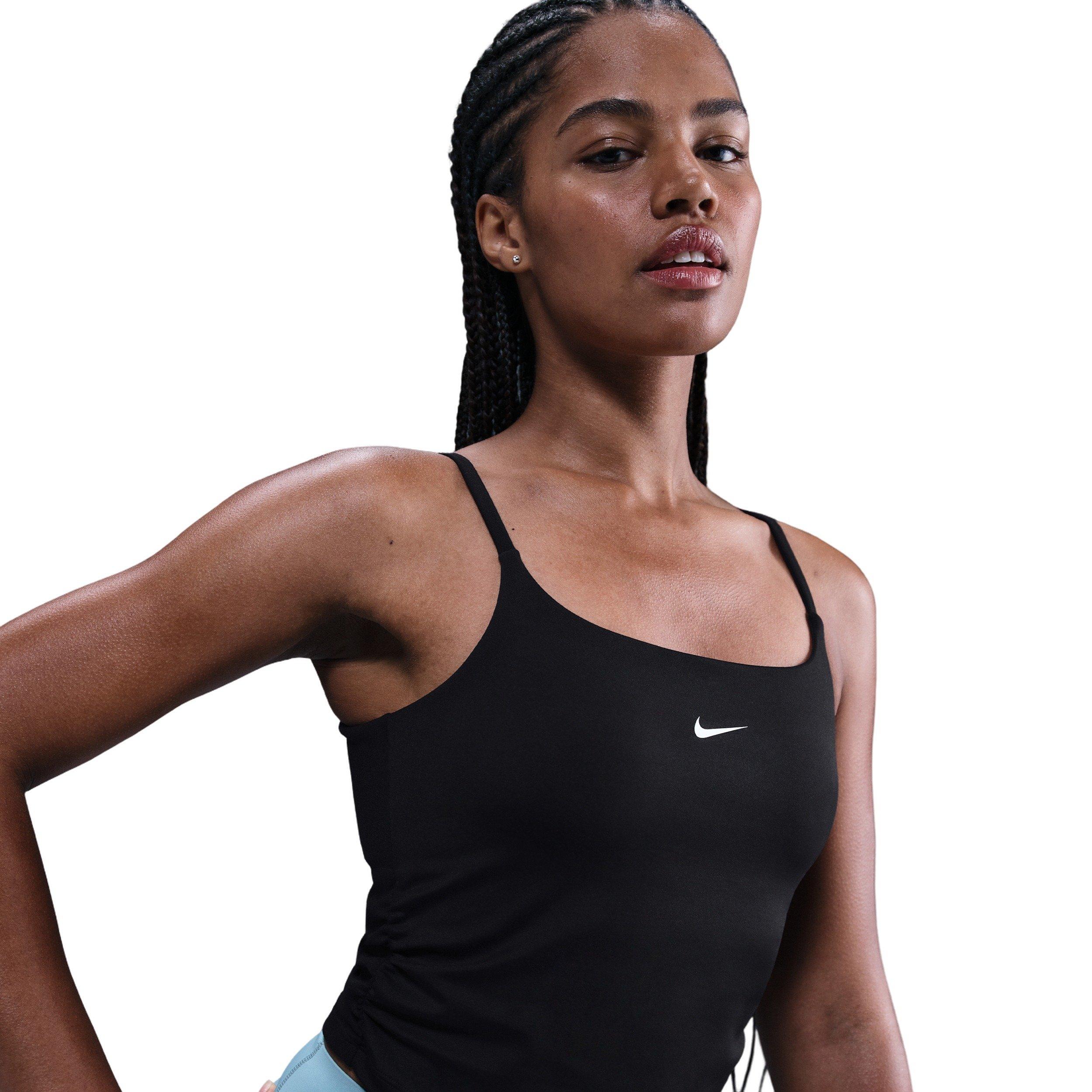Nike Women's One Dri-FIT Tank Top - Black - BLACK Thumbnail View 1