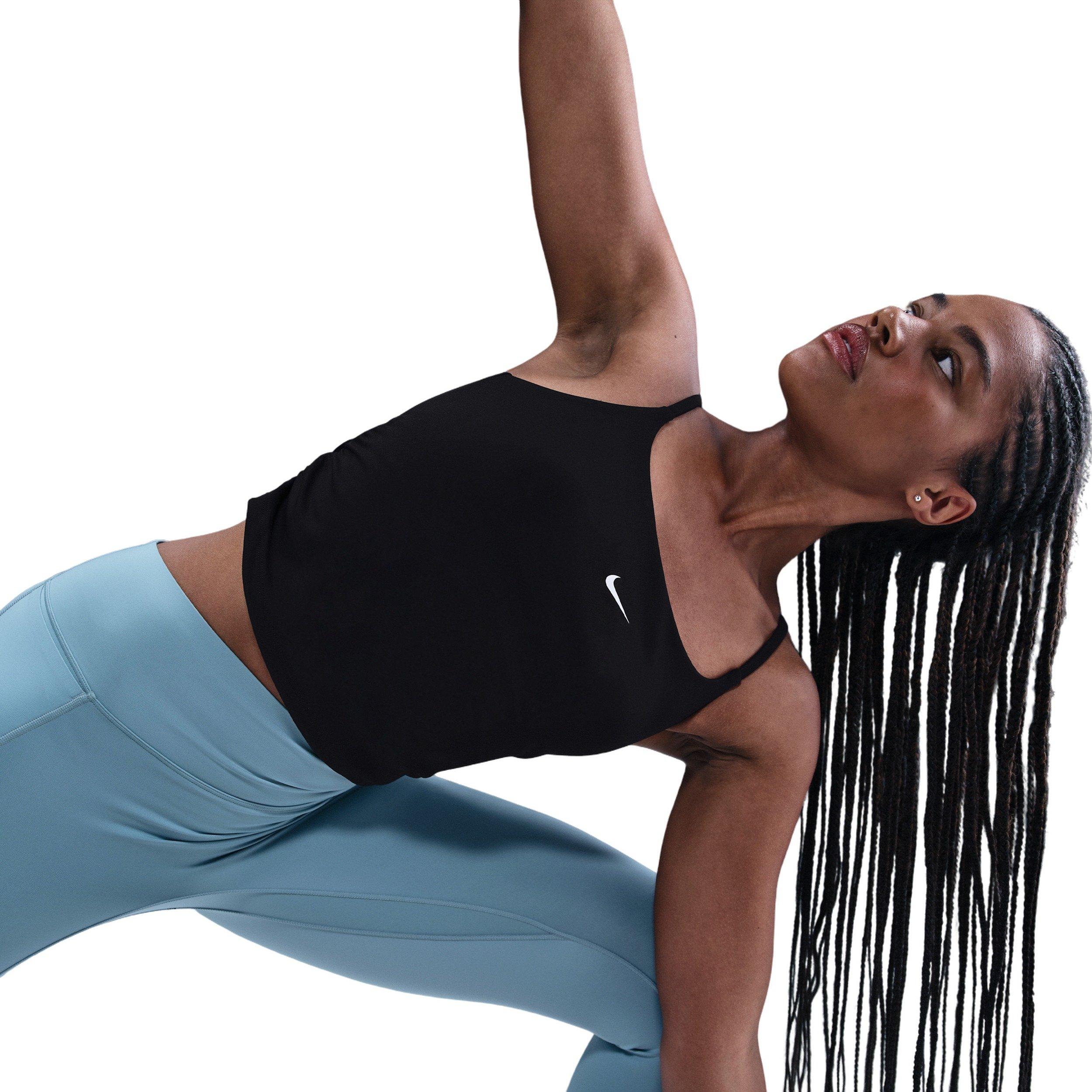 Nike Women's One Dri-FIT Tank Top -Black - BLACK Thumbnail View 3