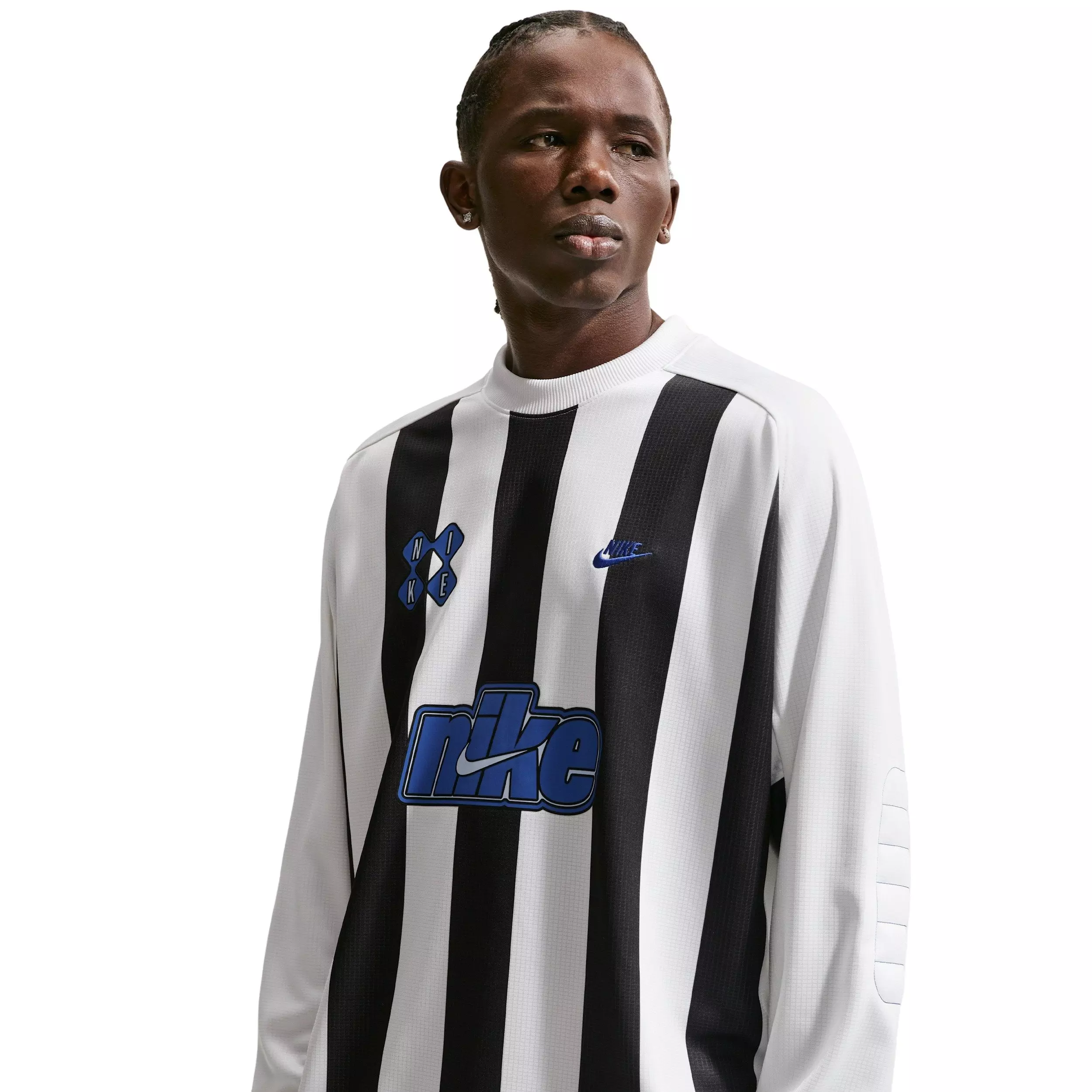 Nike Men's Sportswear Club Home Goalie Top - BLACK/WHITE