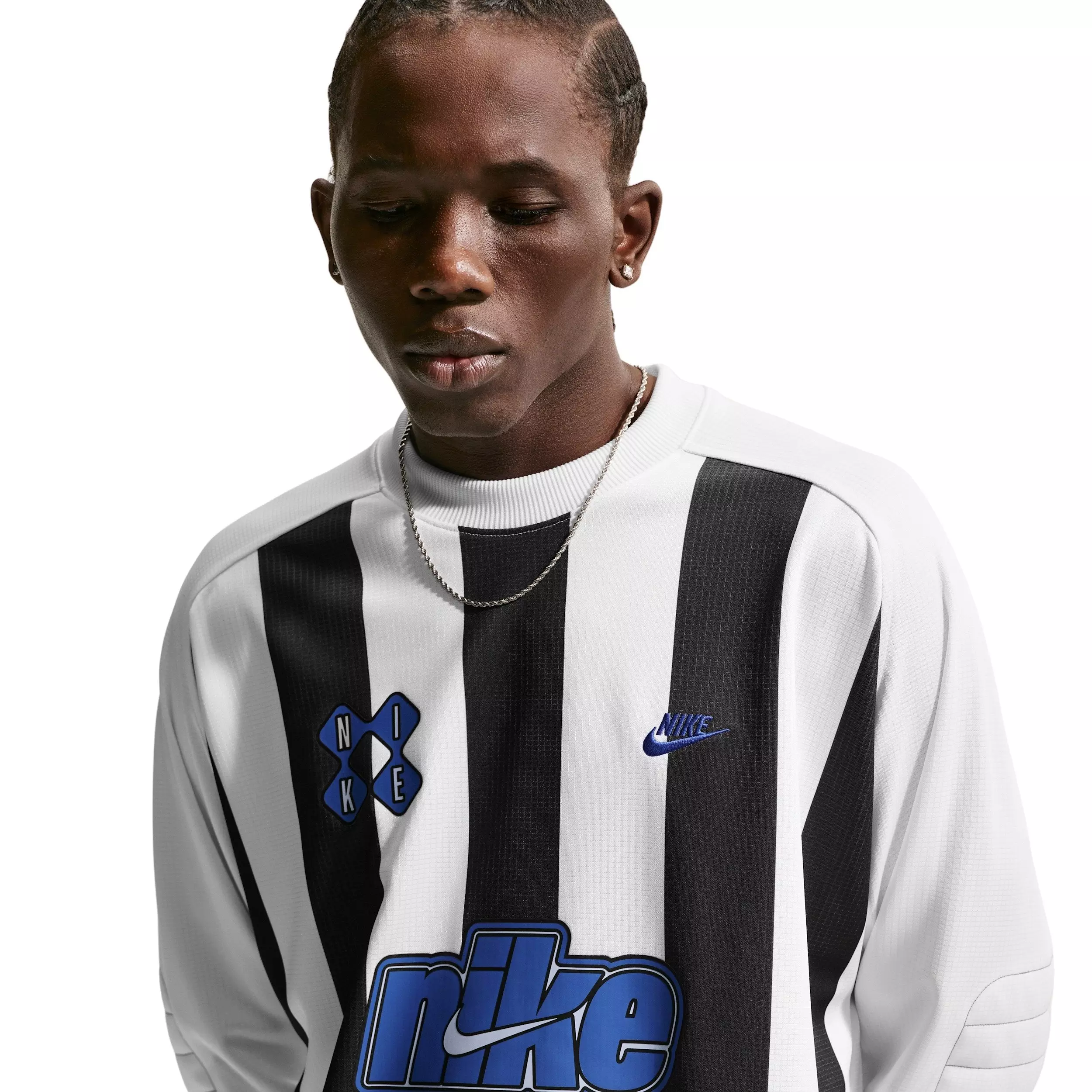 Nike Men's Sportswear Club Home Goalie Top - BLACK/WHITE