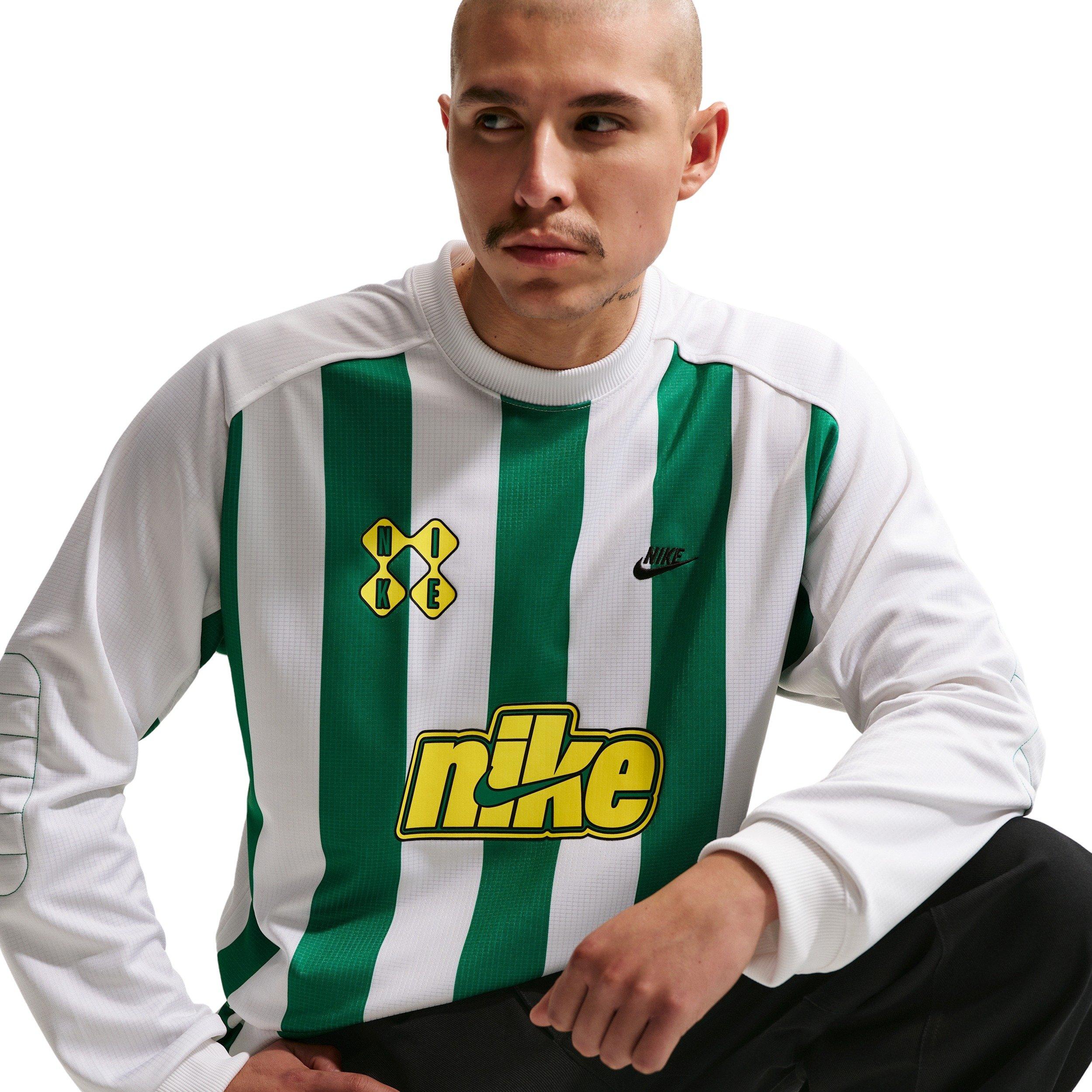 Nike Men's Sportswear Club Home Goalie Top - GREEN/WHITE Thumbnail View 1