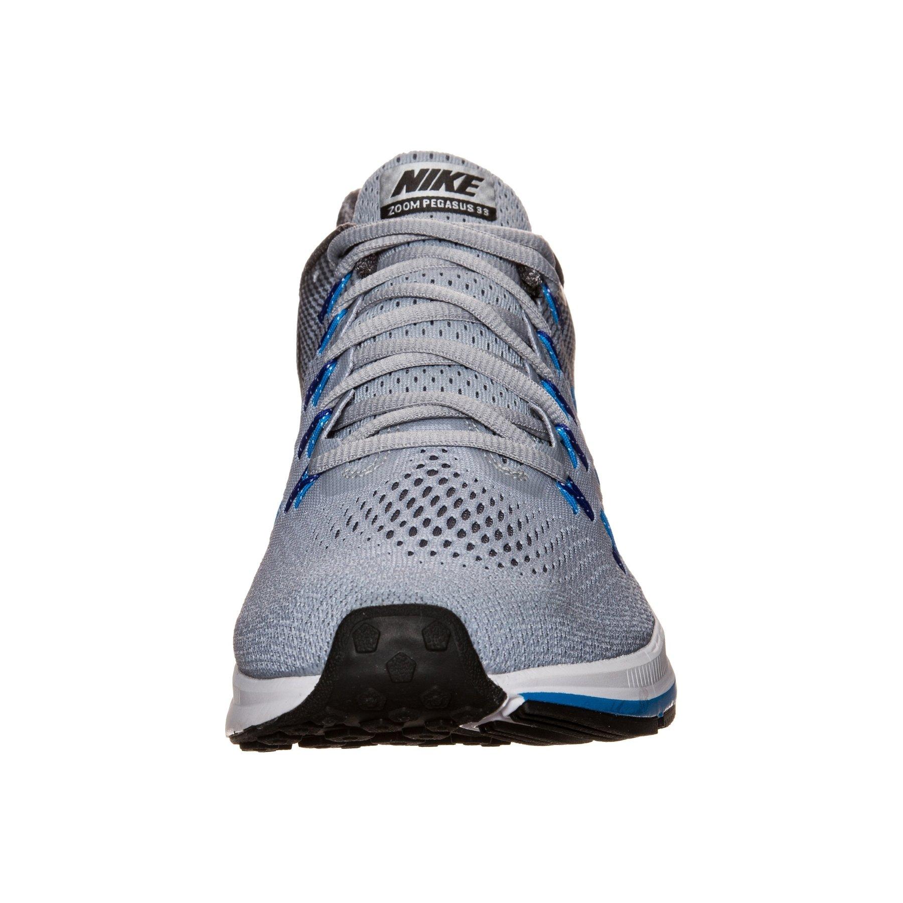 nike 1 pegasus 33 grey blue running shoes