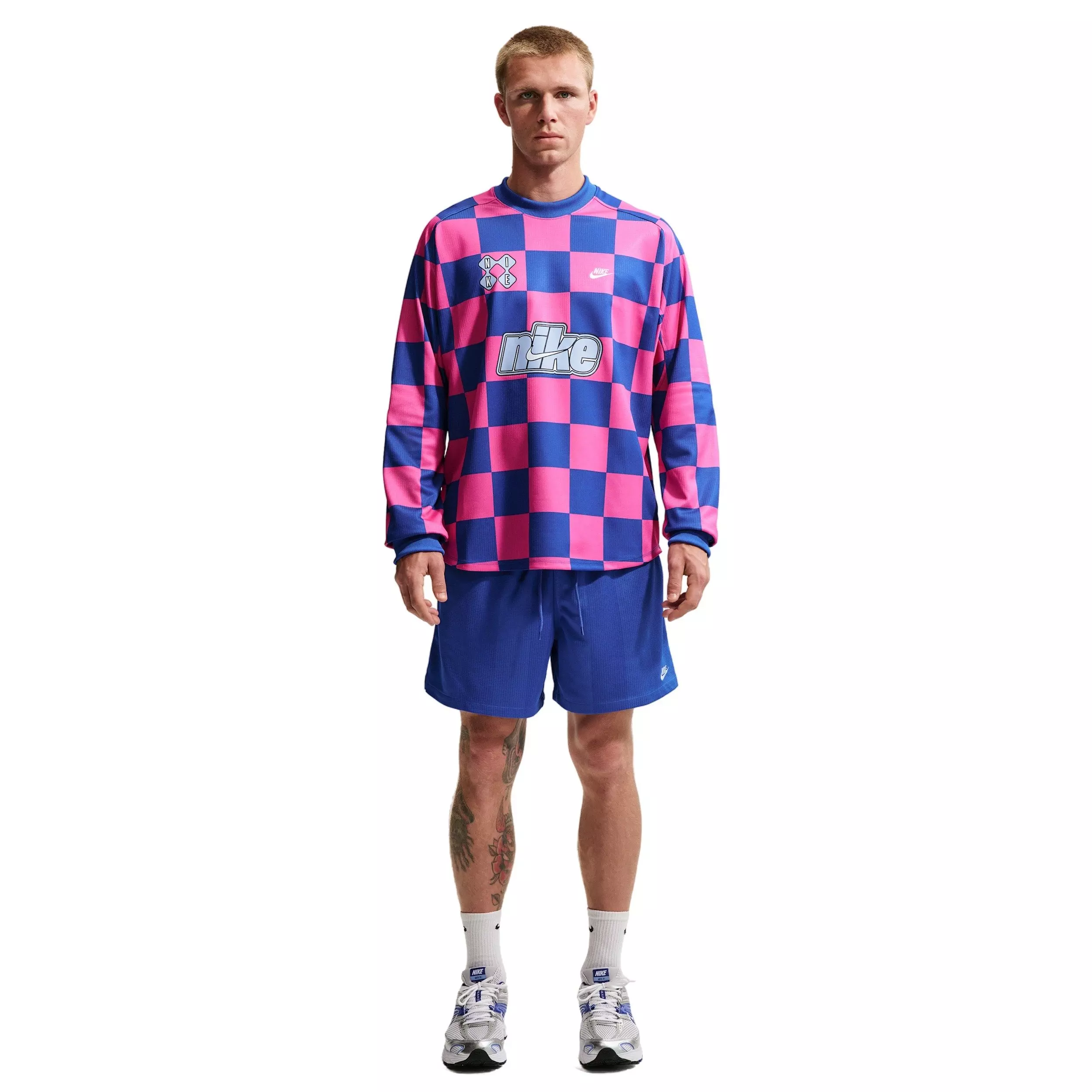 Nike Men's Sportswear Club Away Goalie Top - BLUE/PINK
