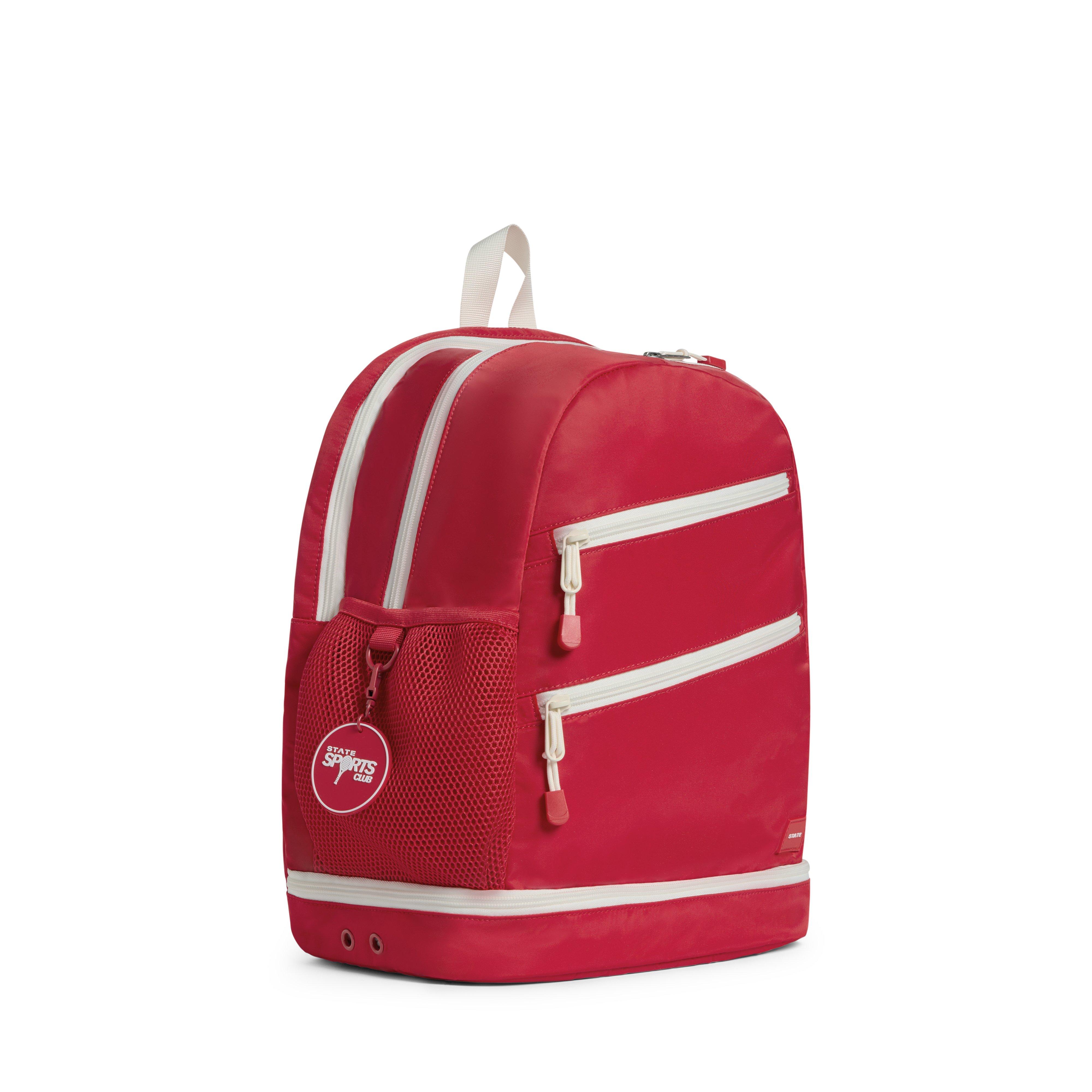 STATE Bags Lenox Tennis Backpack - Red - RED