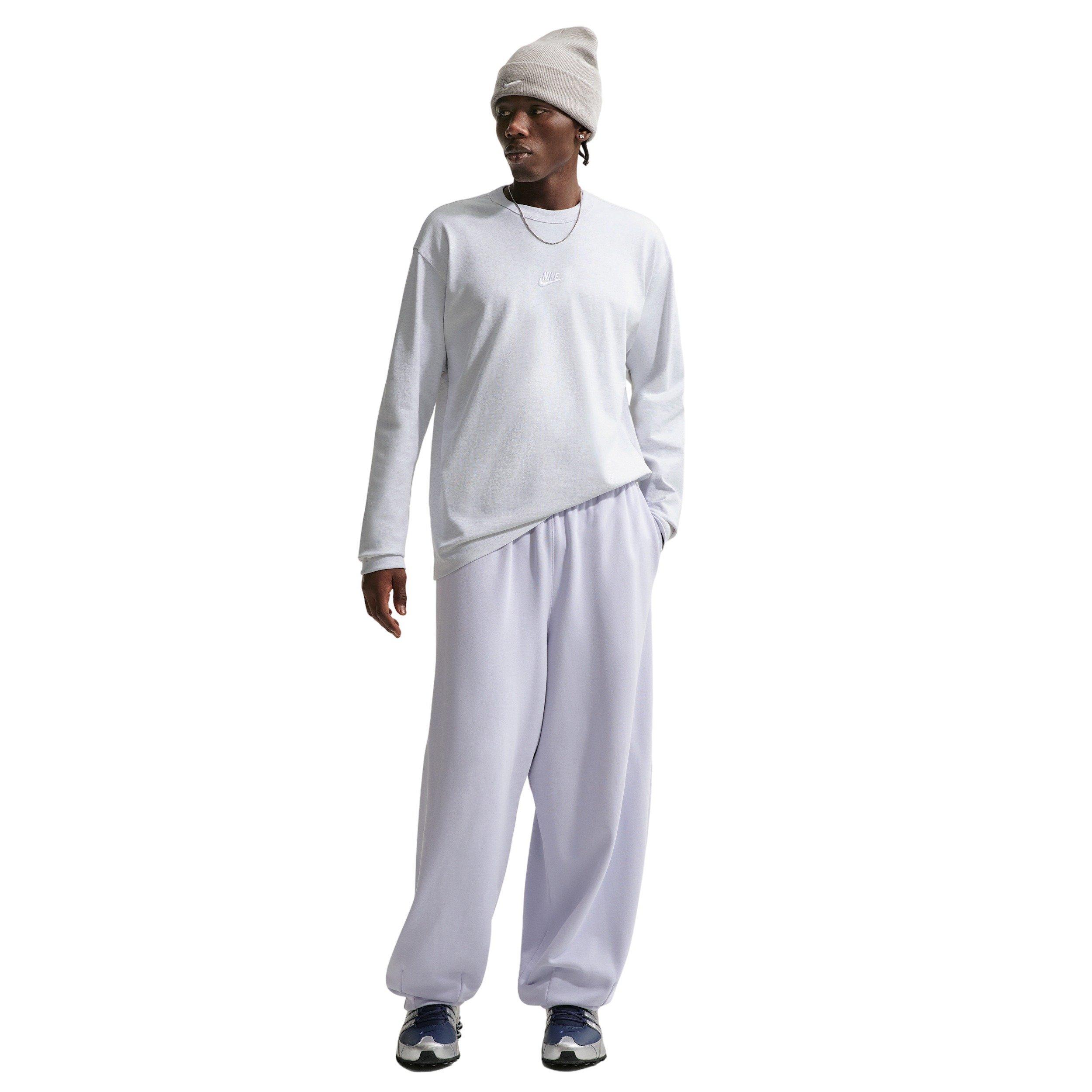 Nike Men's Sportswear Premium Essentials Long-Sleeve T-Shirt - BROWN Thumbnail View 4