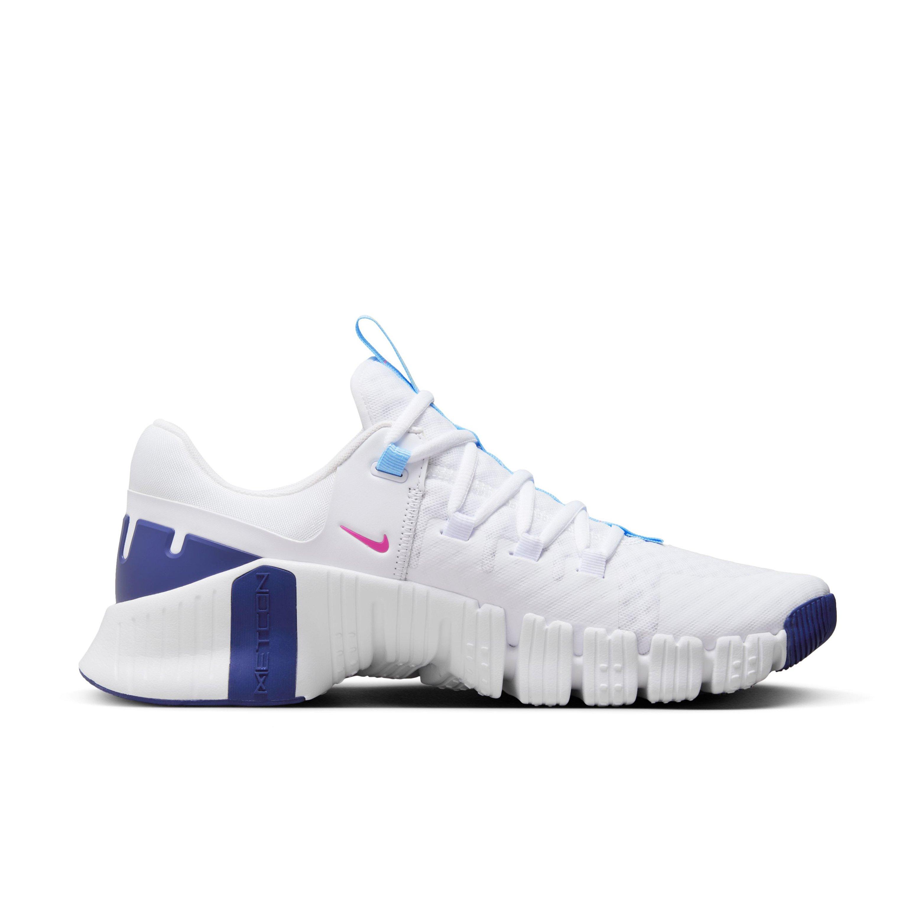 Nike Free Metcon 5 "White/Fierce Pink/Deep Royal Blue/Aquarius Blue" Men's Training Shoe - WHITE/PINK/ROYAL/BLUE Thumbnail View 1