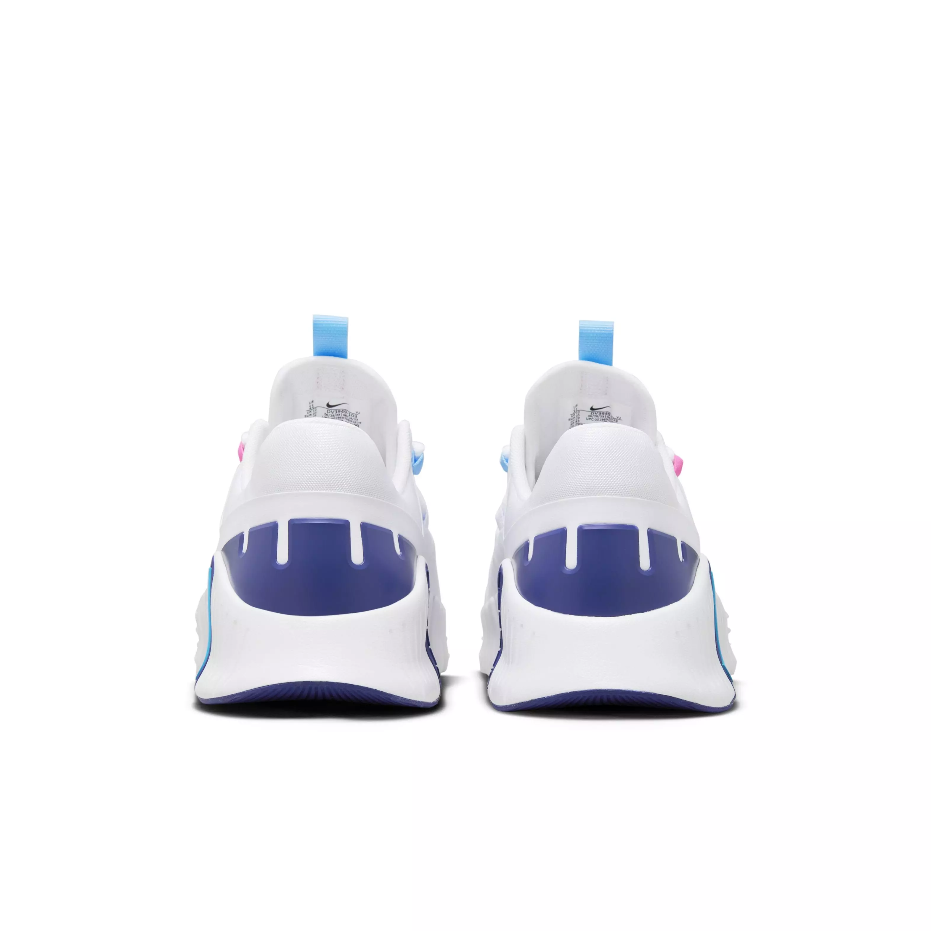 Nike Free Metcon 5 "White/Fierce Pink/Deep Royal Blue/Aquarius Blue" Men's Training Shoe - WHITE/PINK/ROYAL/BLUE