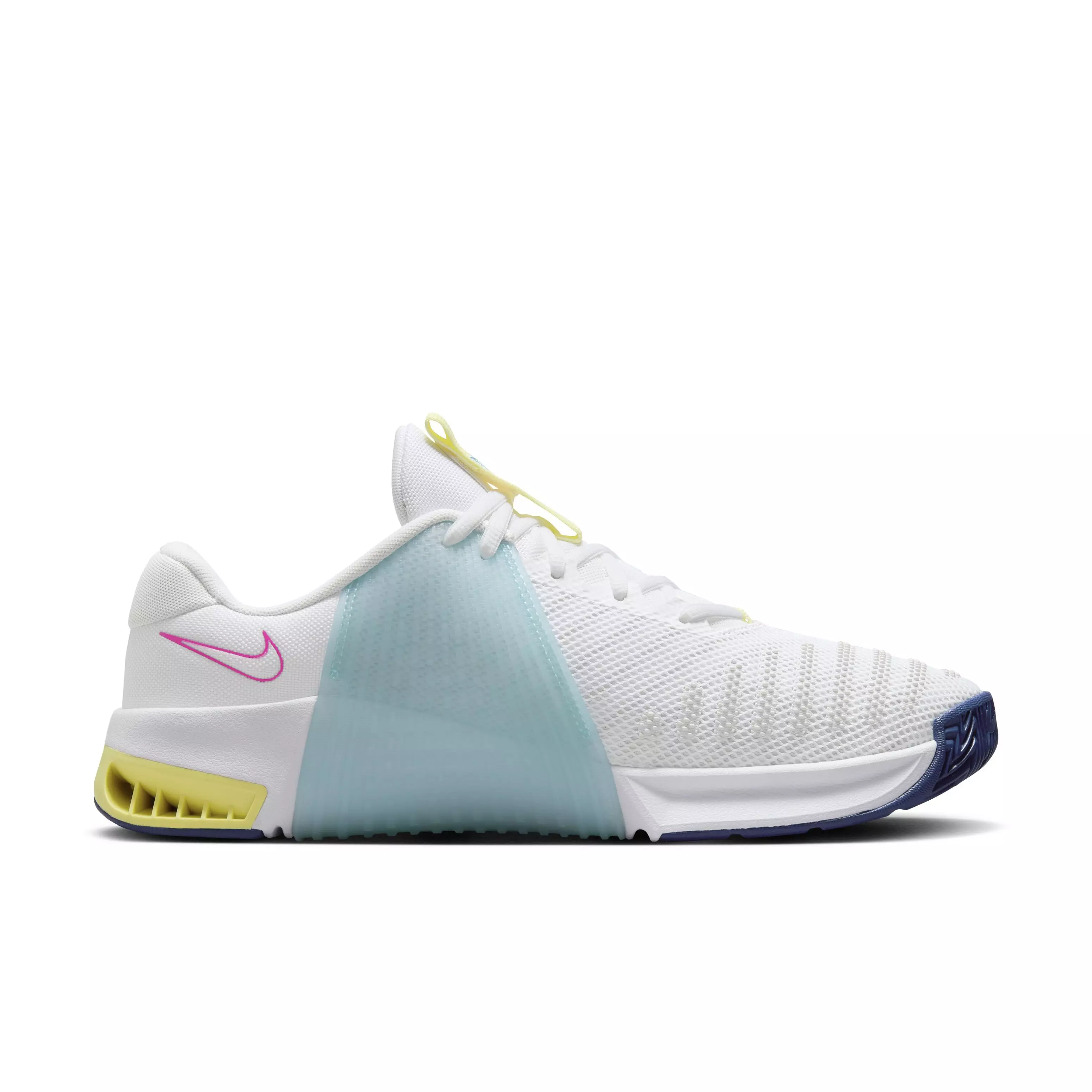 Man Shoes for CrossFit Nike Metcon 9 - white blue 