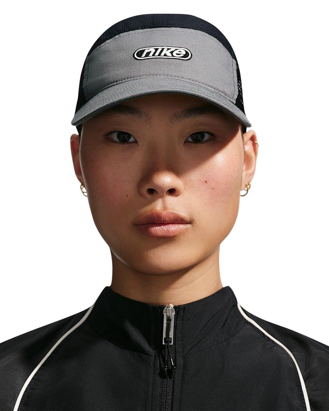 Nike Adult Fly Unstructured Cap - GREY Thumbnail View 3