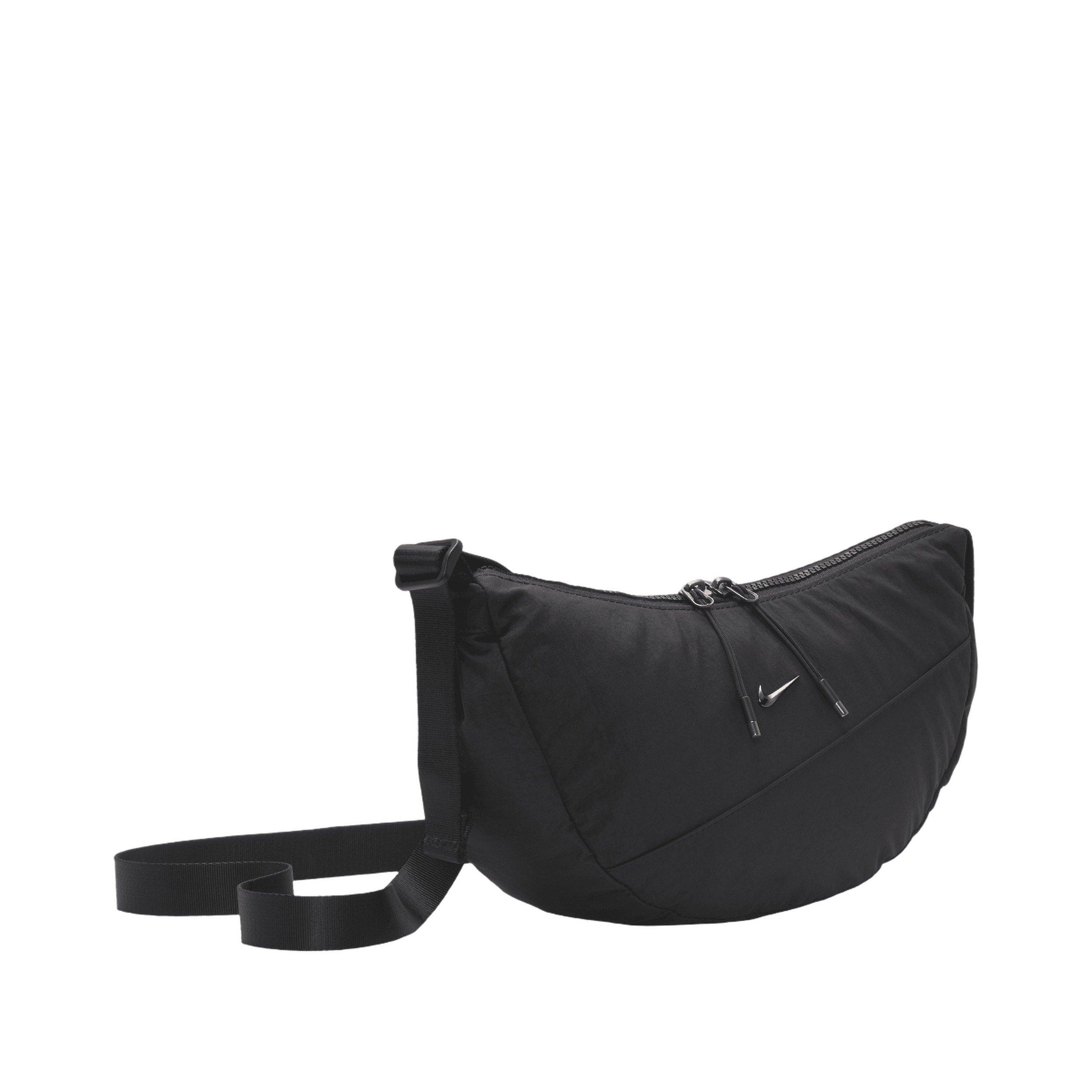 Nike Women's Aura Crescent Crossbody Bag -Black - BLACK Thumbnail View 2