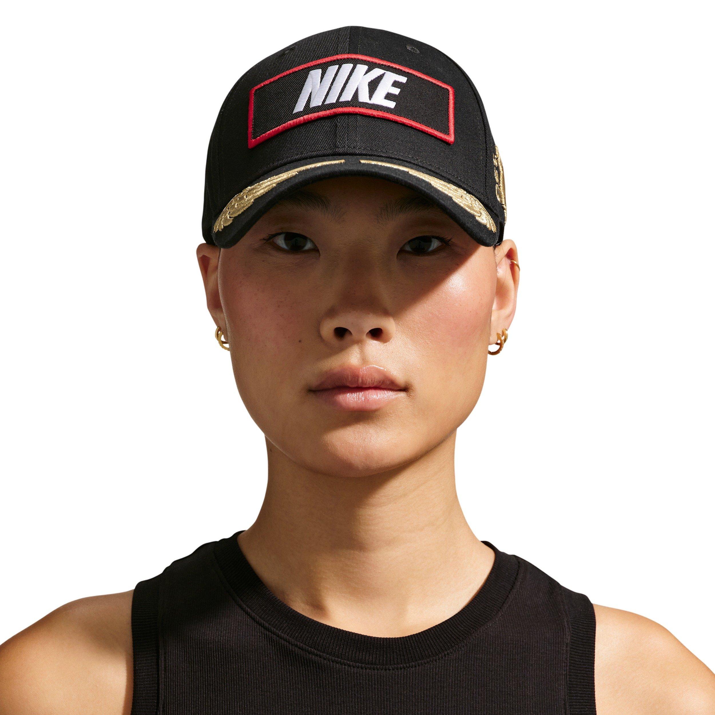 Nike Adult Club Structured Racing Cap - BLACK Thumbnail View 1