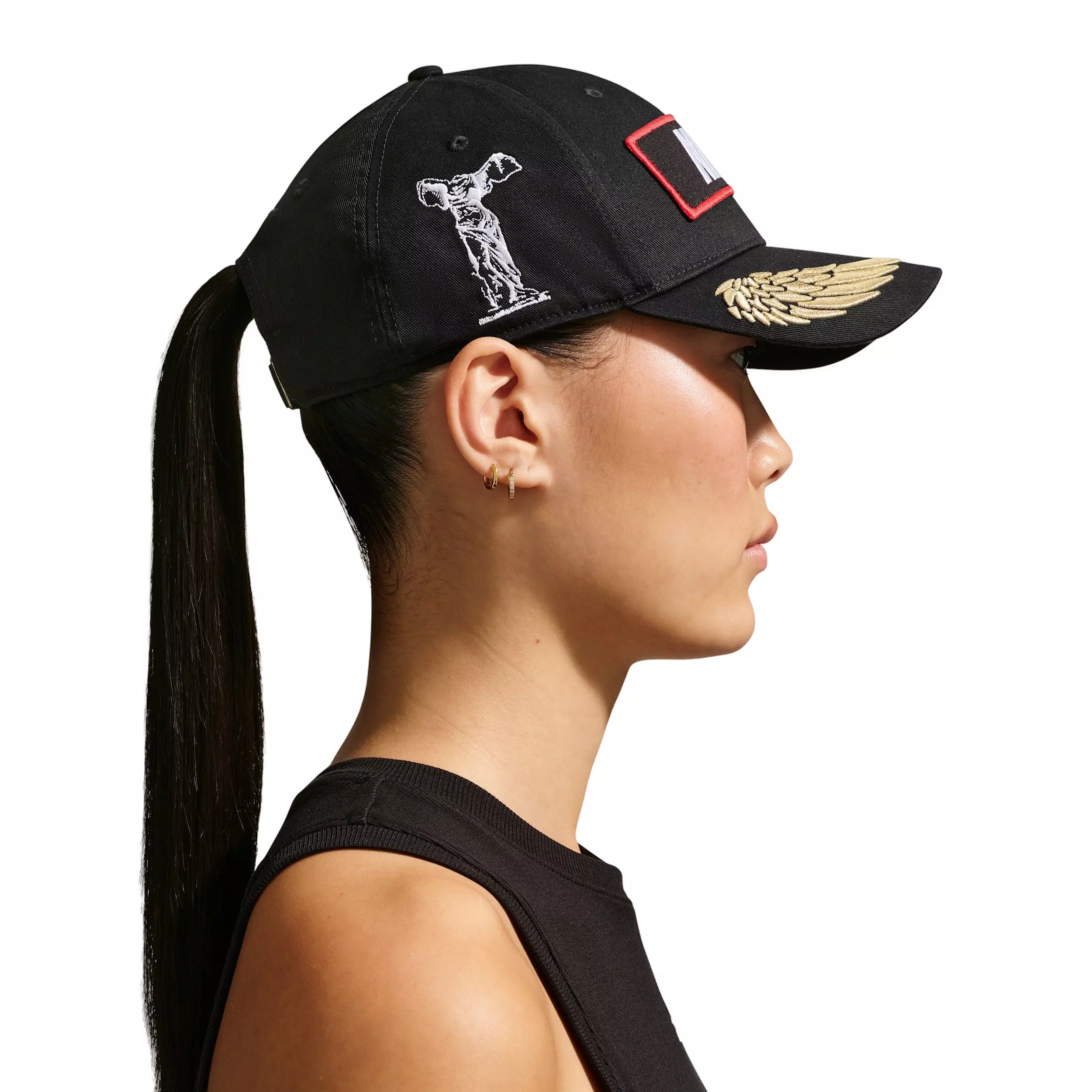 Nike Adult Club Structured Racing Cap - BLACK