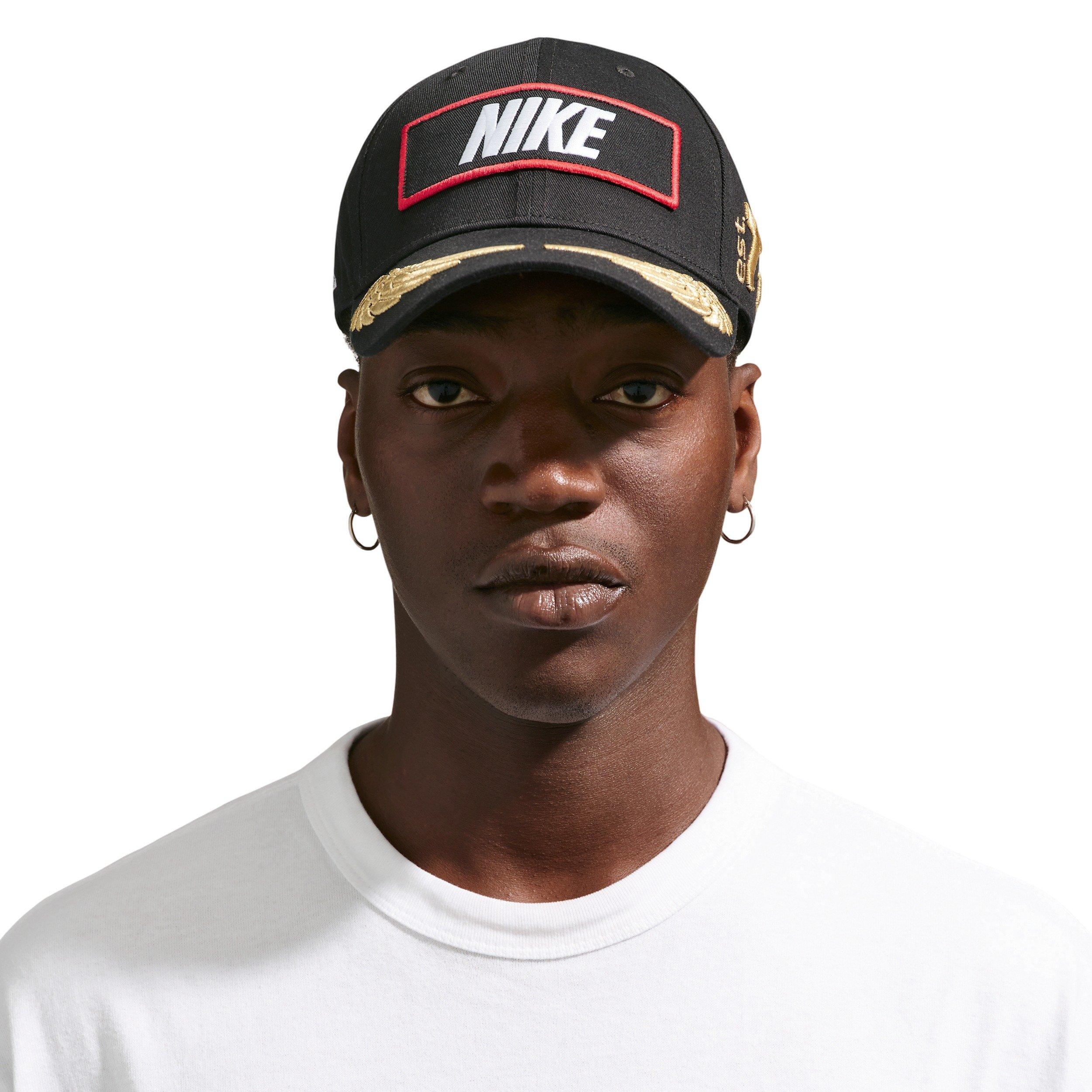Nike Adult Club Structured Racing Cap - BLACK Thumbnail View 3