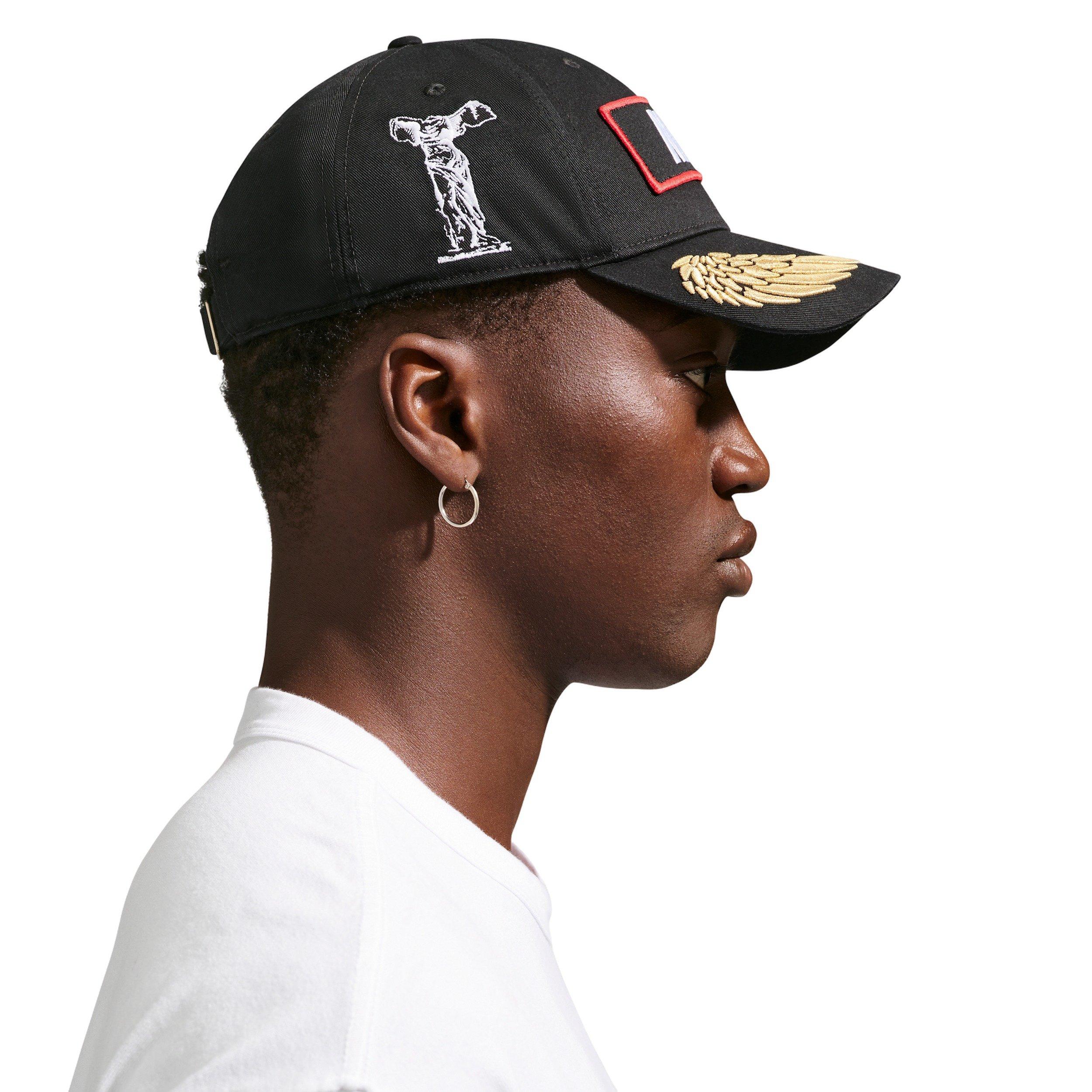 Nike Adult Club Structured Racing Cap - BLACK Thumbnail View 4