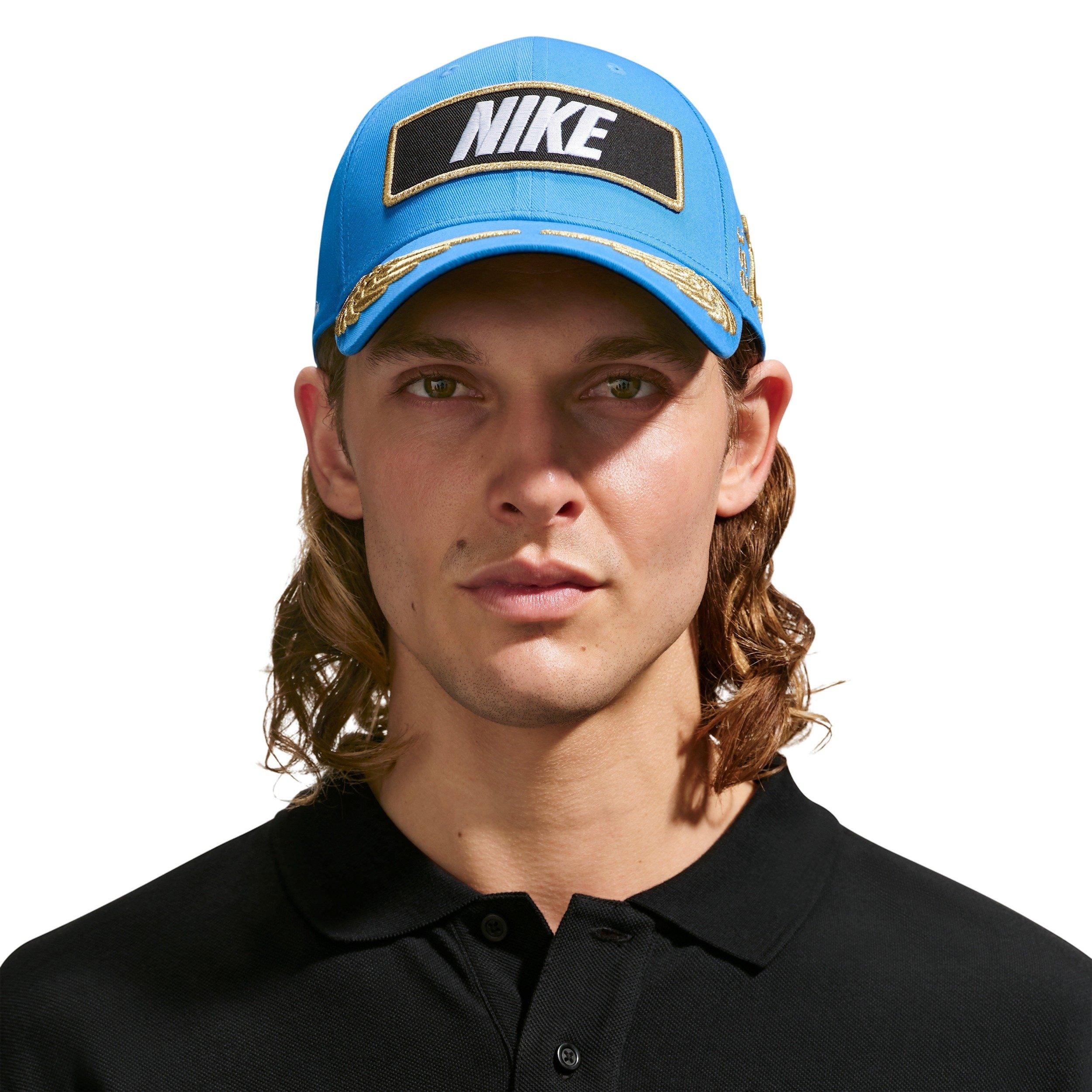 Nike Adult Club Structured Racing Cap - BLUE Thumbnail View 1