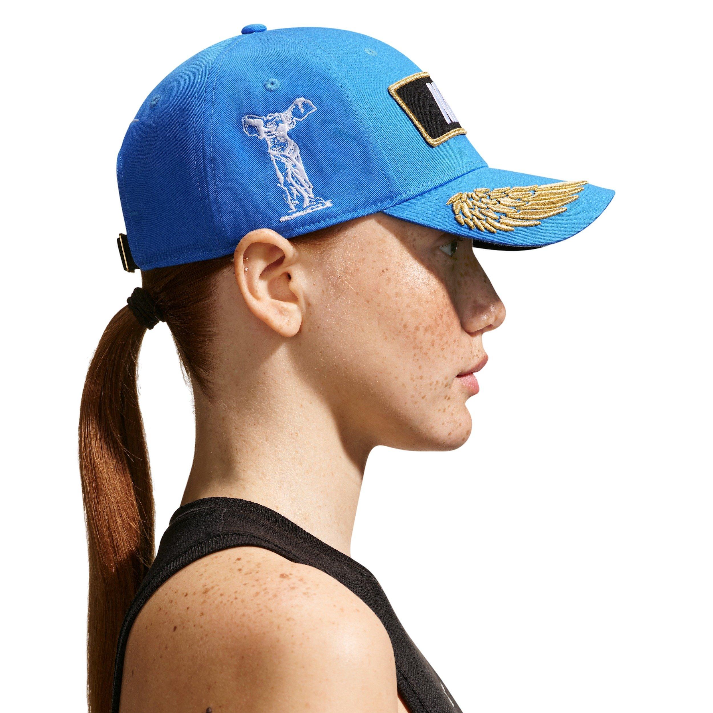 Nike Adult Club Structured Racing Cap - BLUE Thumbnail View 4
