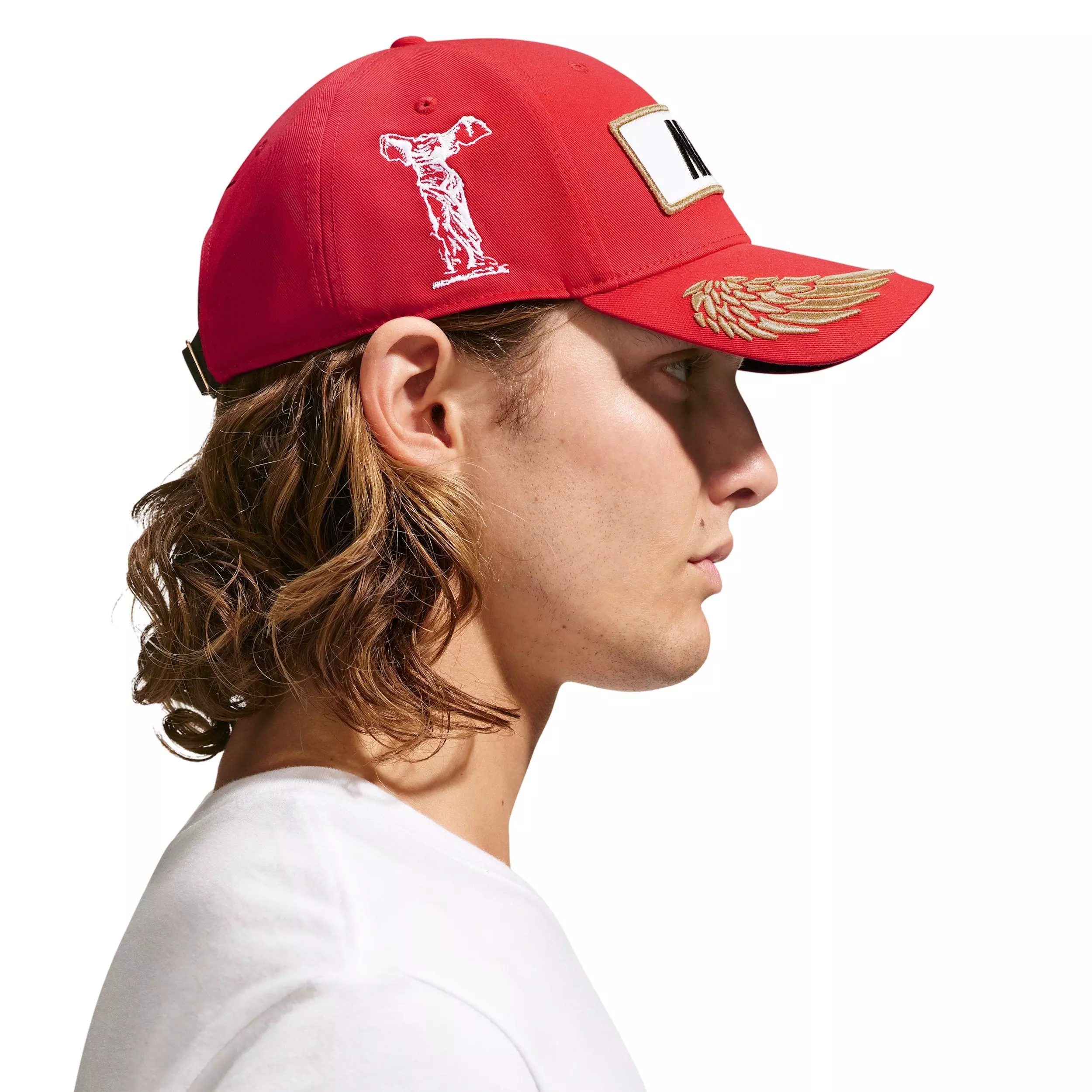 Nike Adult Club Structured Racing Cap - RED