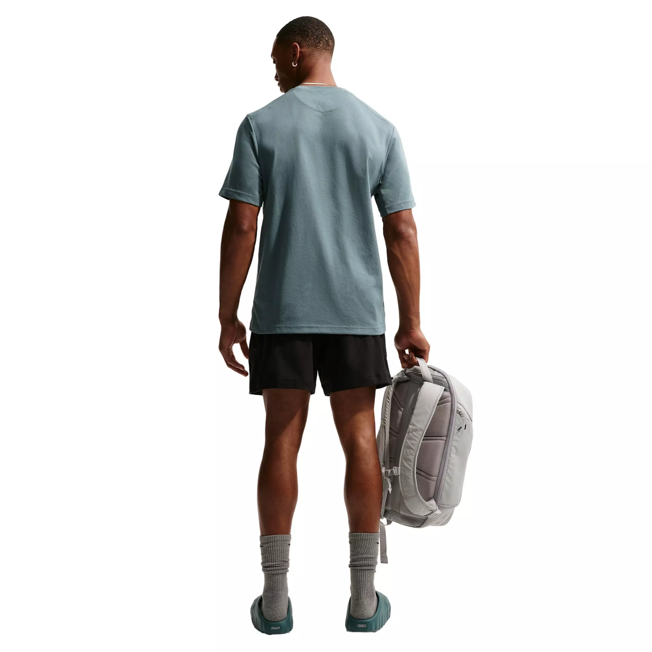 Nike Men's Primary Dri-FIT Short-Sleeve Versatile Top - MINERAL SLATE