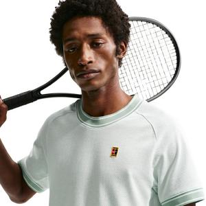 Nike Men's Court Heritage Short-Sleeve Tennis Top