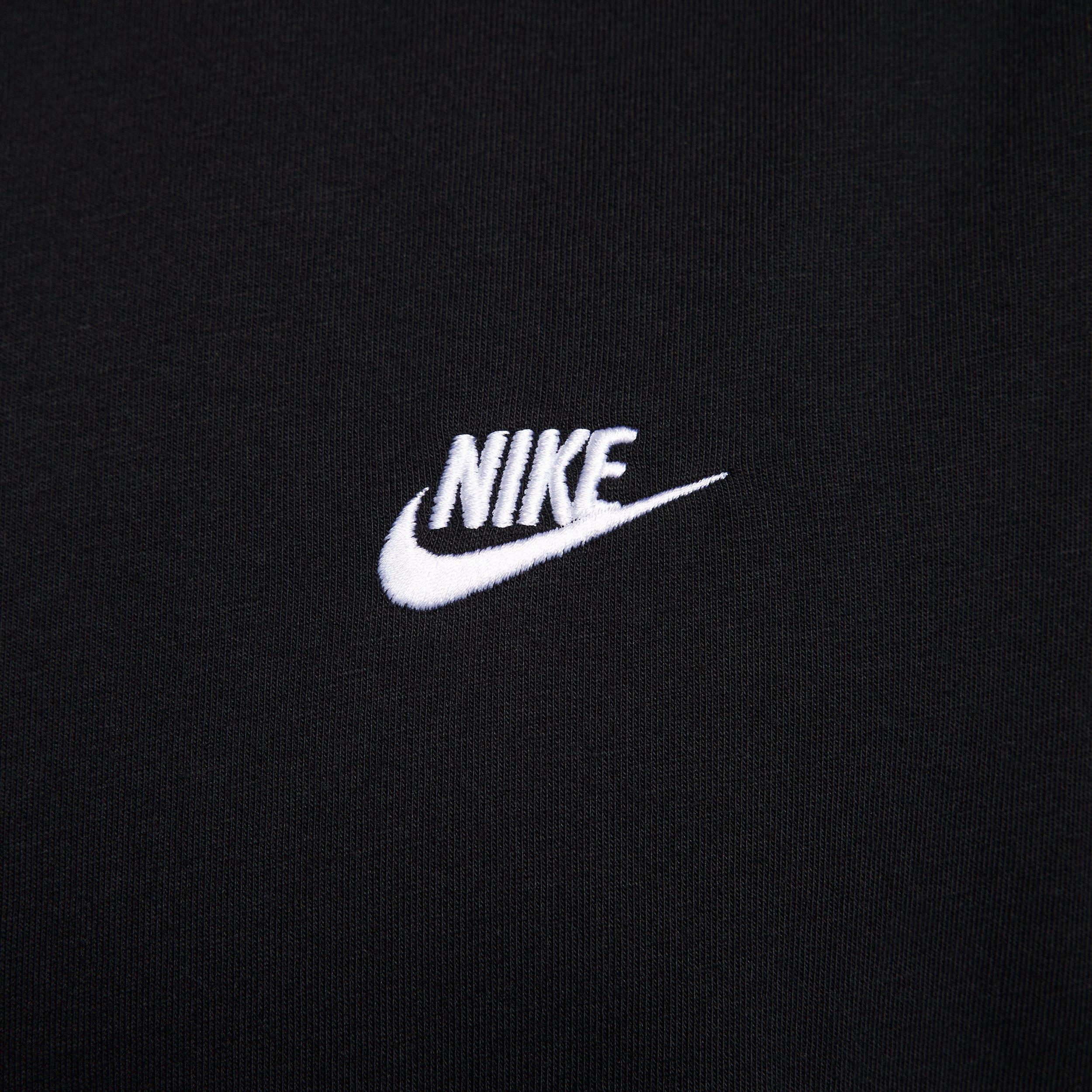 Nike Men's Sportswear Club Max T-Shirt - BLACK Thumbnail View 4