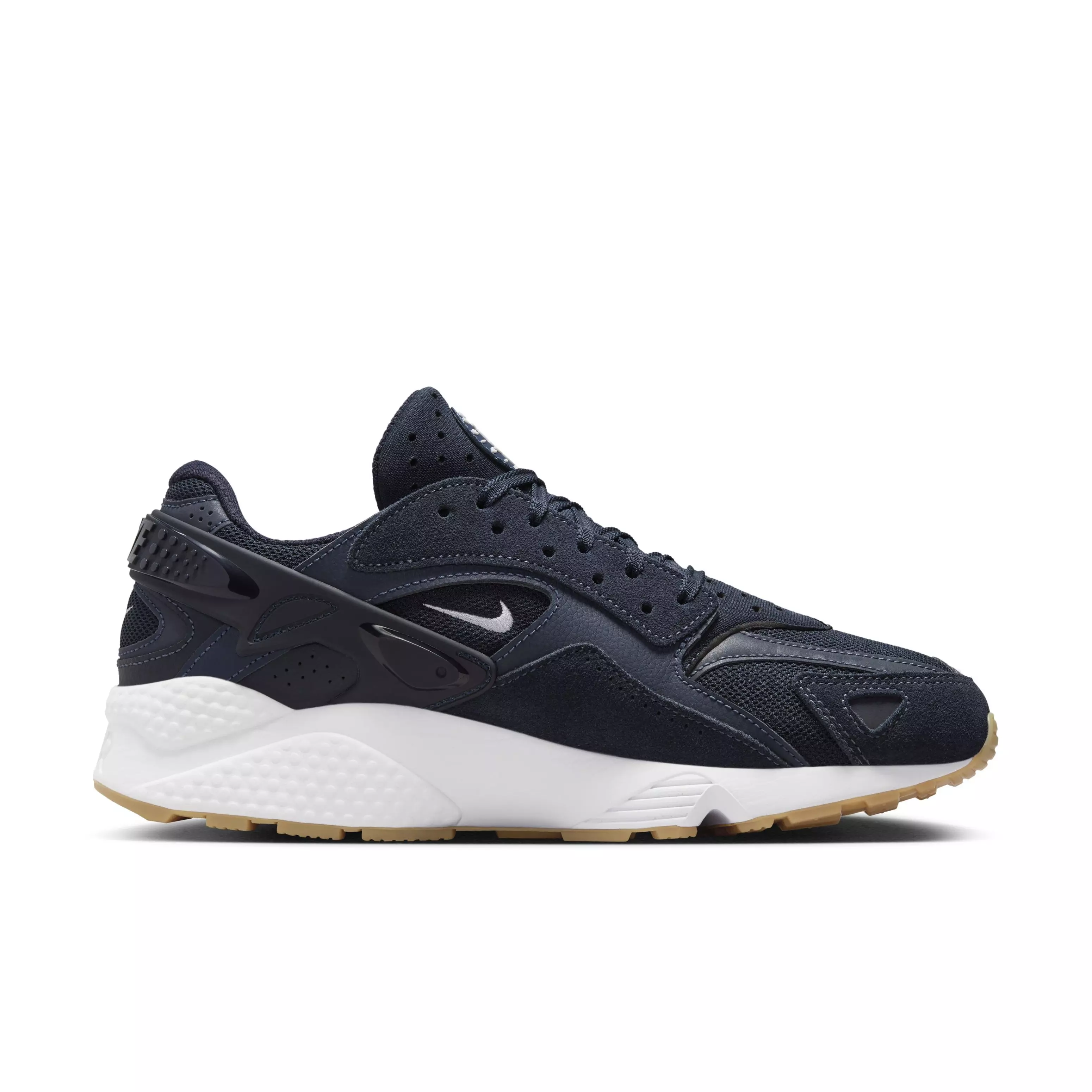 Nike Air Huarache Runner "Dark Obsidian/Obsidian/Gum Dark Brown/White" Men's Shoe - DK OBSIDIAN/OBSIDIAN/DK BROWN/WHITE