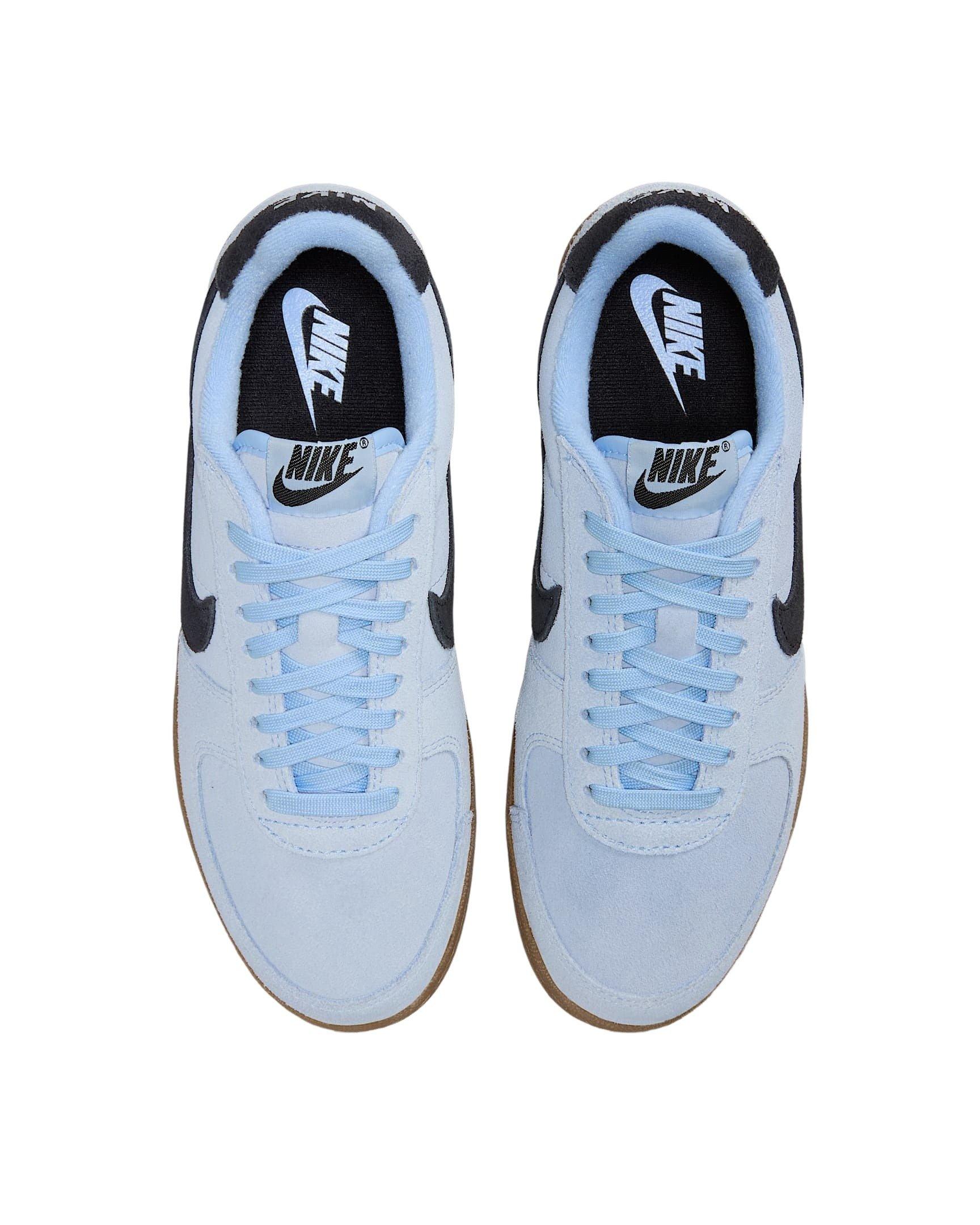 Nike Field General Suede "Aluminum/Gum Dark Brown/Sail/Black" Women's Shoe - LT BLUE/BROWN/BLACK Thumbnail View 3