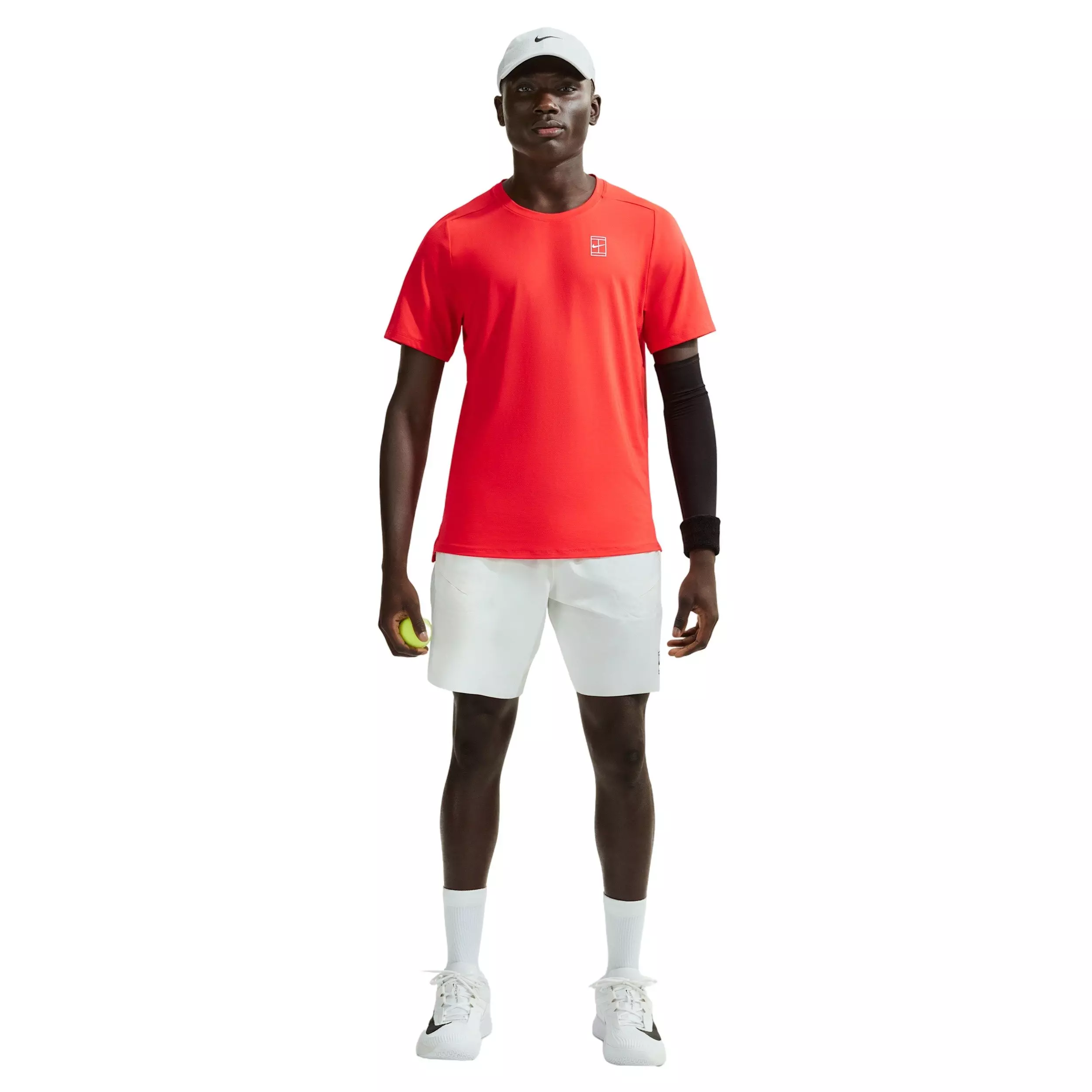 Nike Men's Court Advantage Dri-FIT Tennis Top - RED