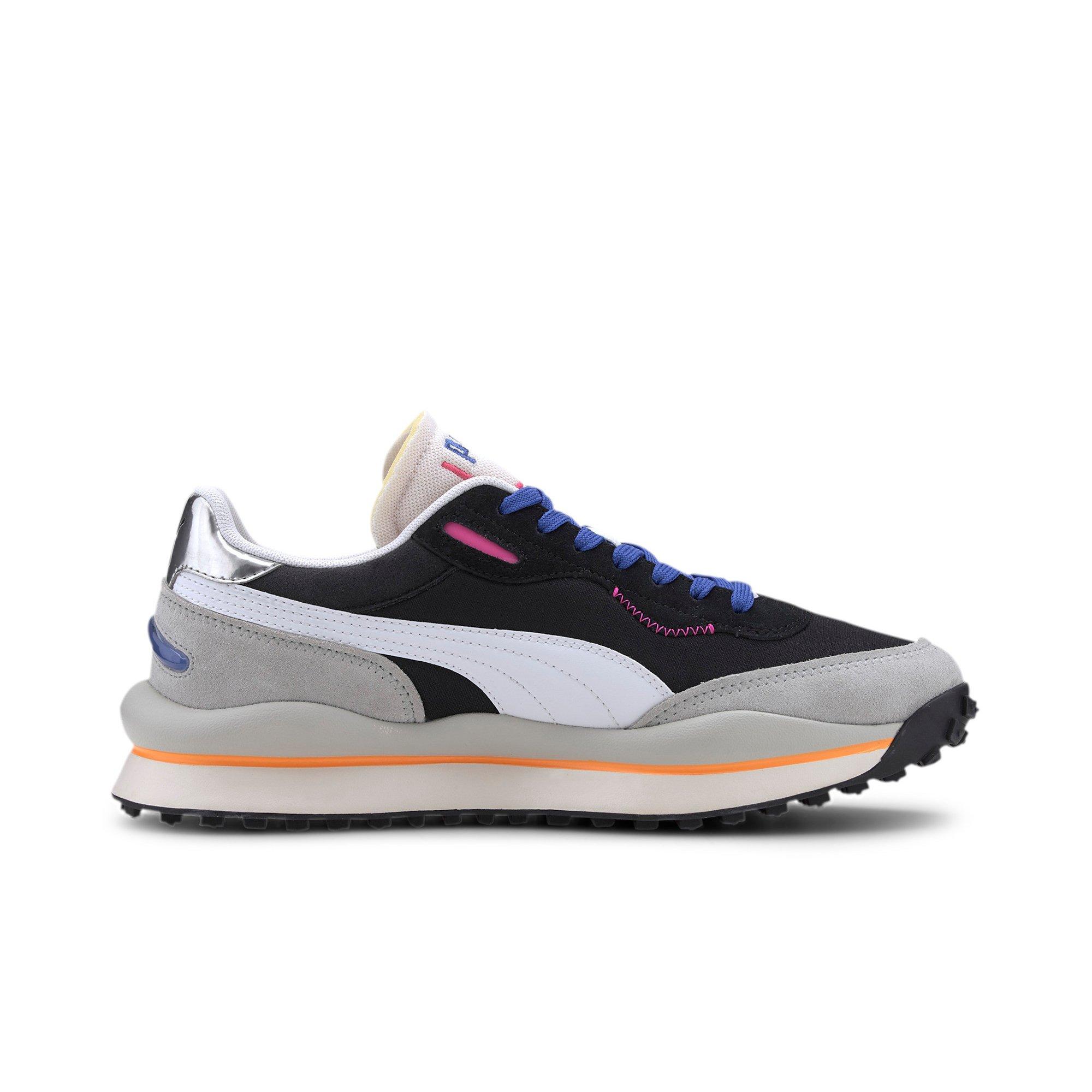 PUMA Style Rider Play On "Black/Grey" Men's Sneakers - BLACK/GREY Thumbnail View 1