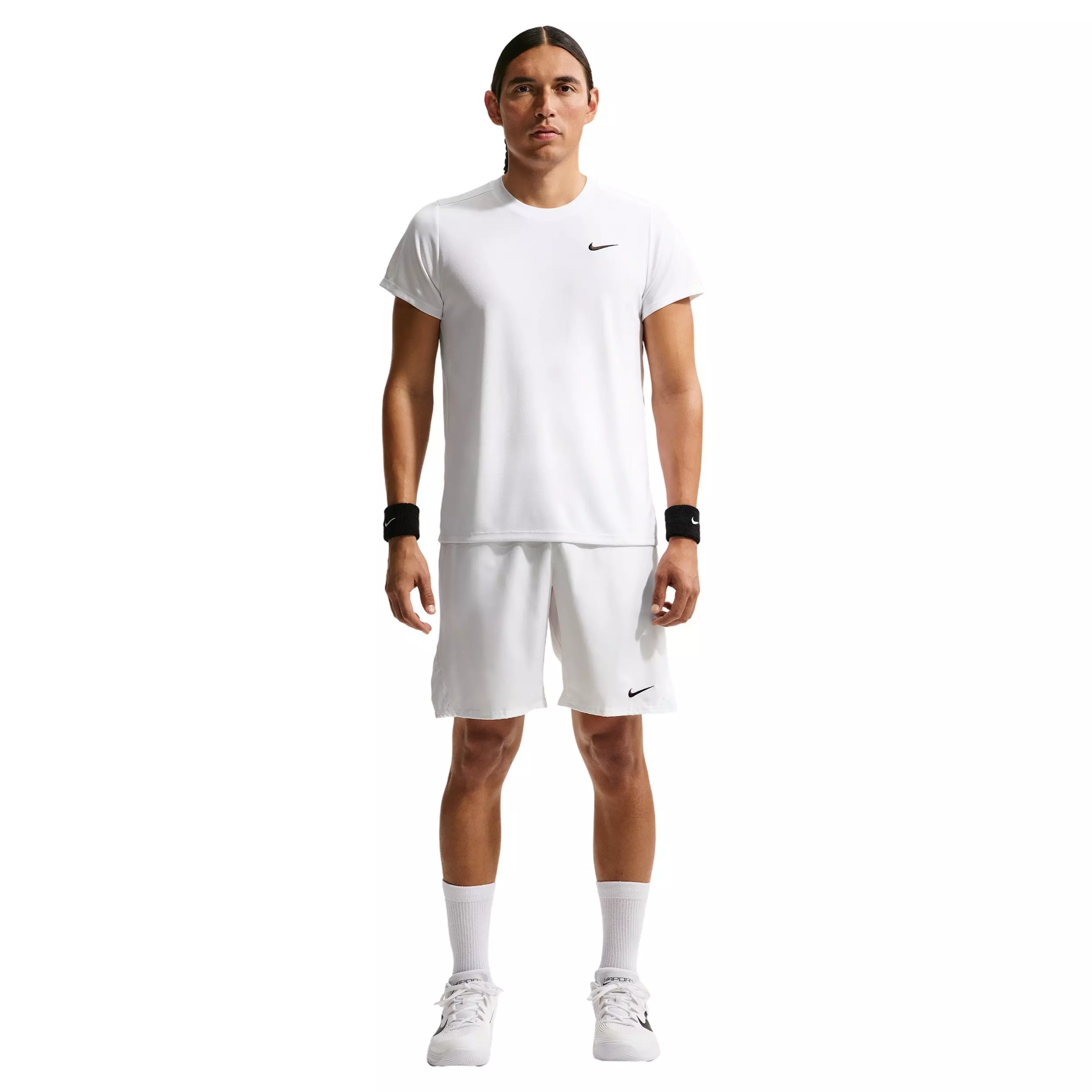 Nike Men's Court Victory Dri-FIT Tennis Top - WHITE
