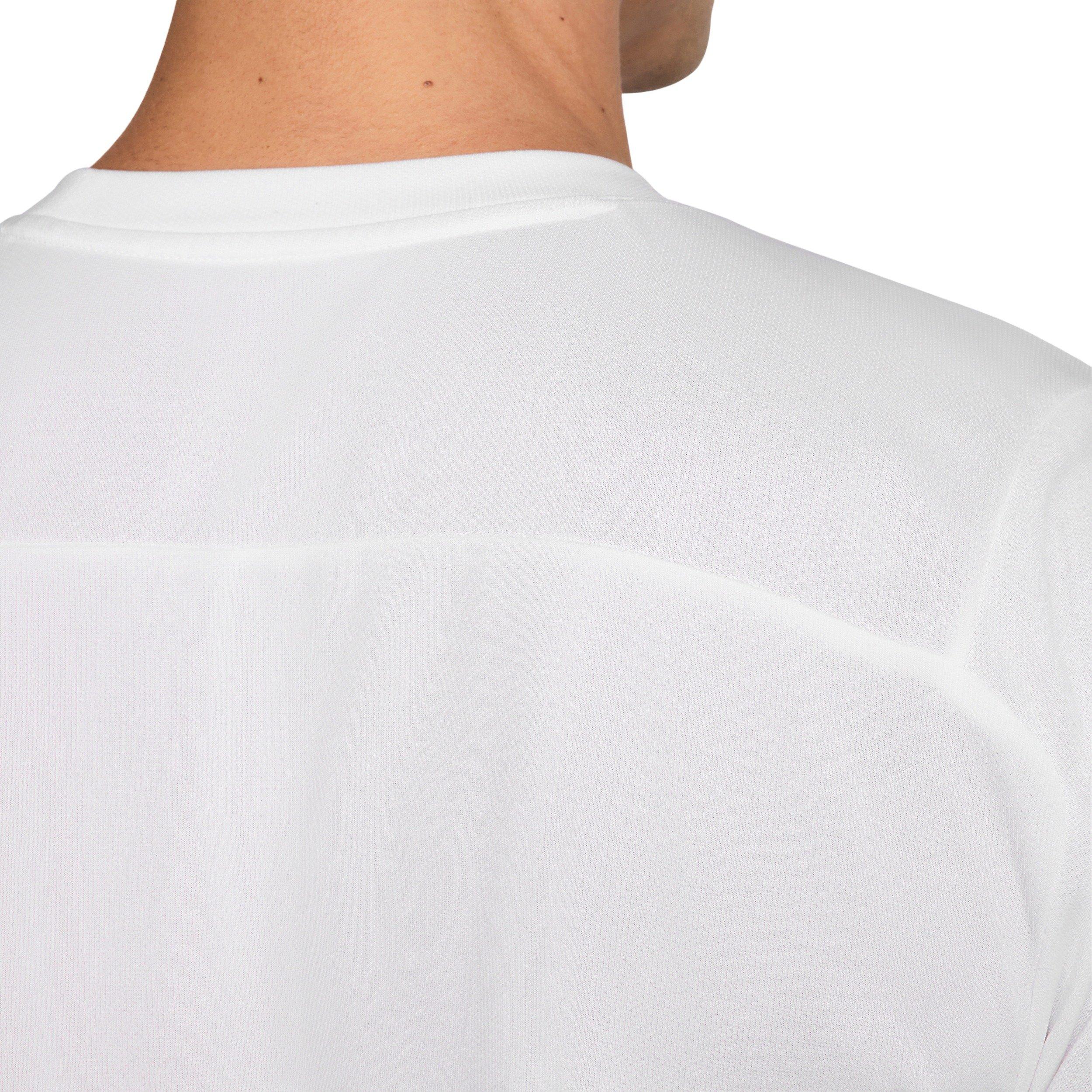 Nike Men's Court Victory Dri-FIT Tennis Top - WHITE Thumbnail View 6
