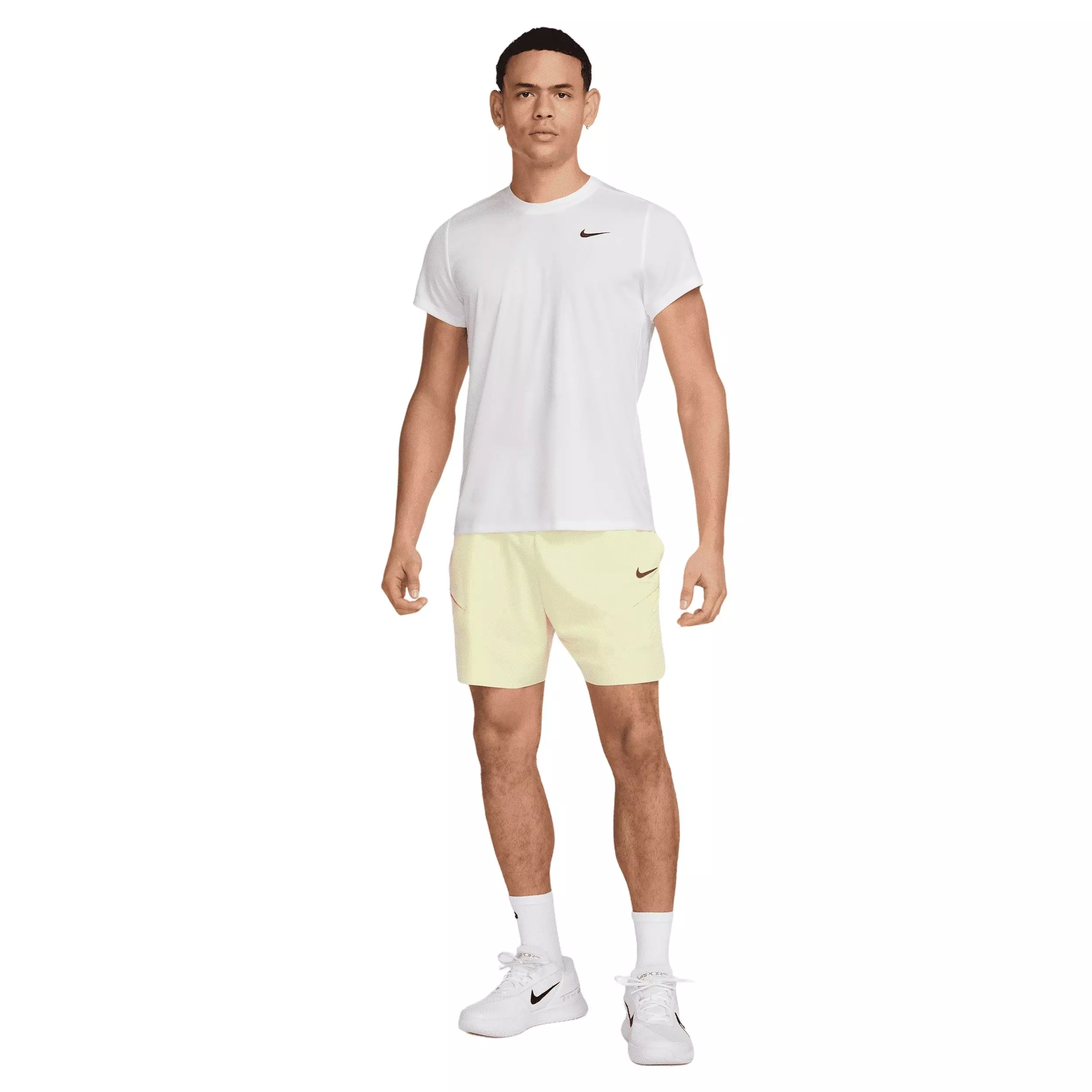 Nike Men's Court Victory Dri-FIT Tennis Top - WHITE