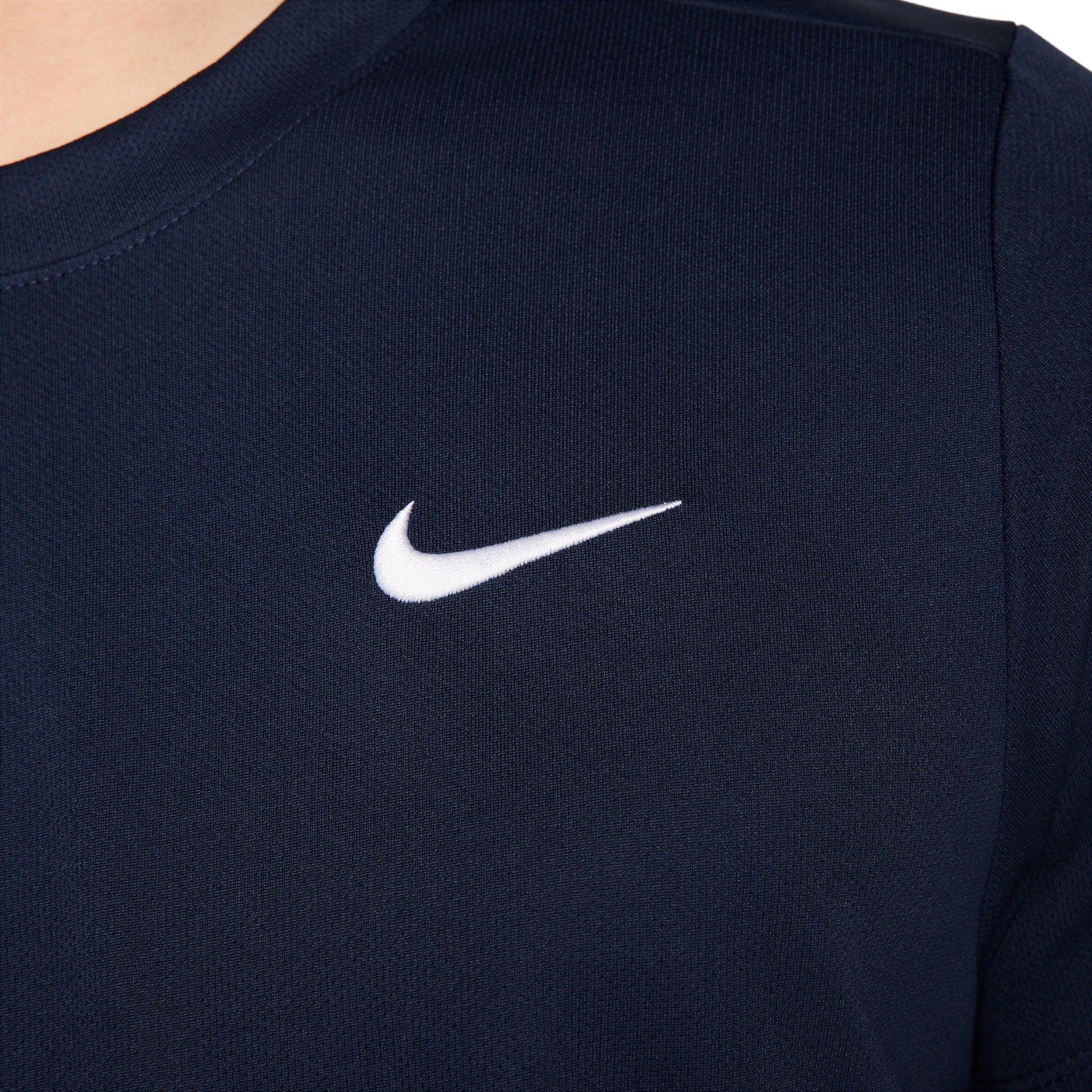 Nike Men's Court Victory Dri-FIT Tennis Top - BLUE Thumbnail View 4