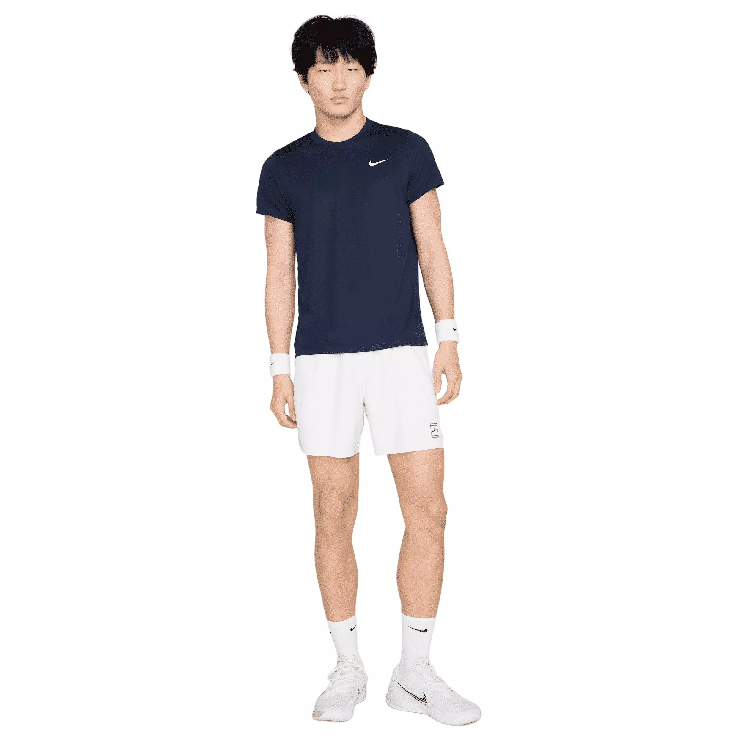 Nike Men's Court Victory Dri-FIT Tennis Top - BLUE