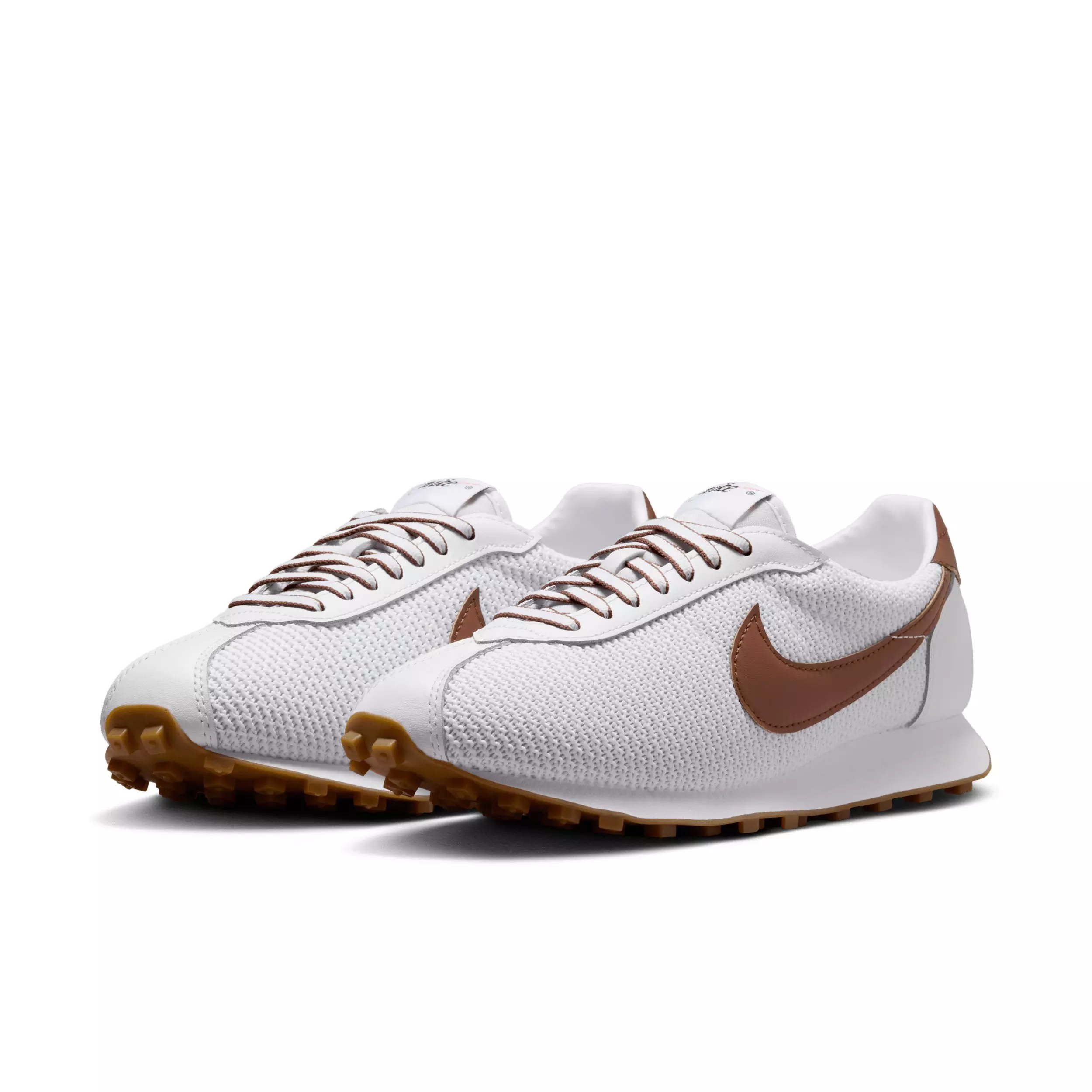Nike LD-1000 "White/Gum Medium Brown/Fauna Brown" Women's Shoe - WHITE/MD BROWN/BROWN