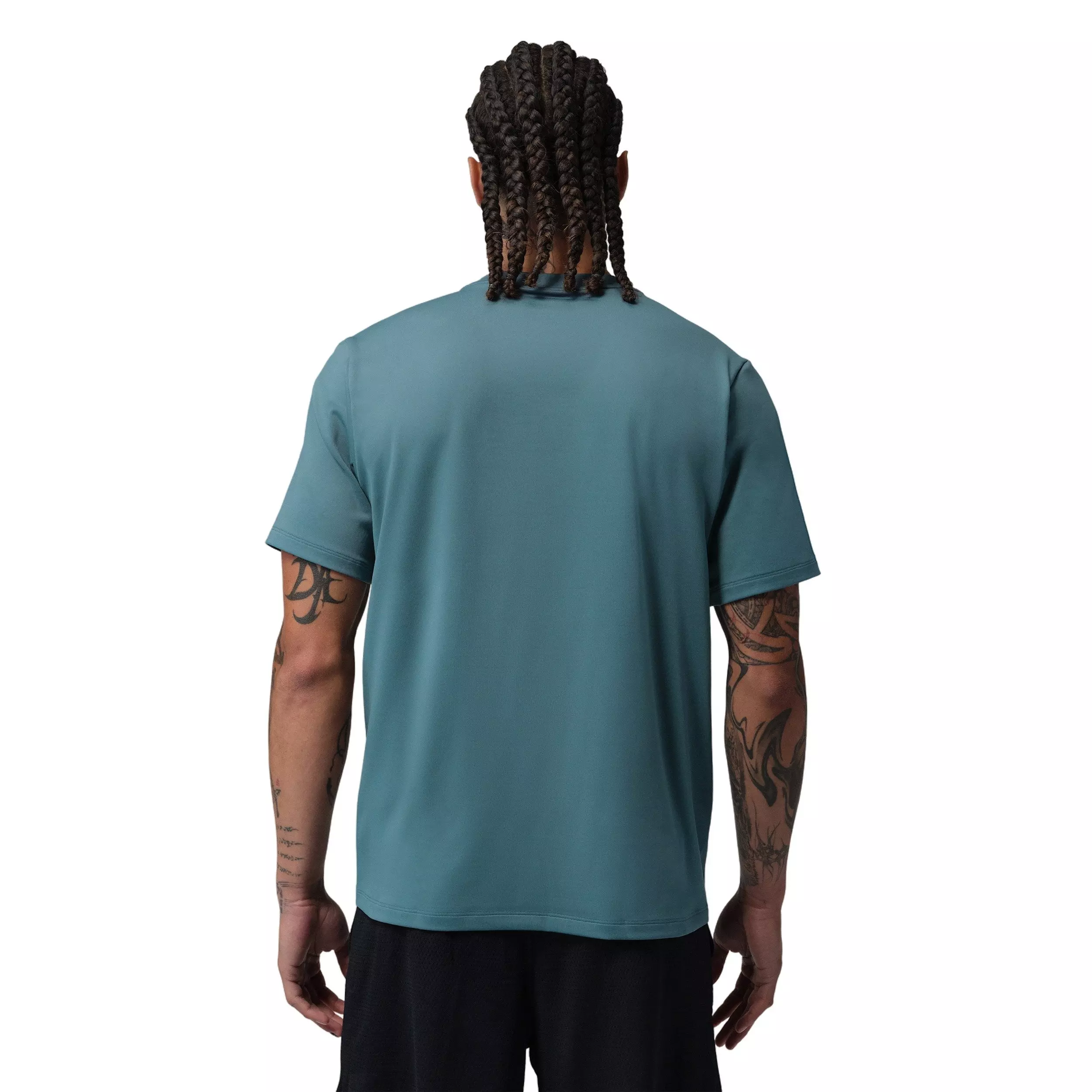 Jordan Men's Sport Flightweight Dri-FIT Short-Sleeve Top - Ash Green - ASH GREEN
