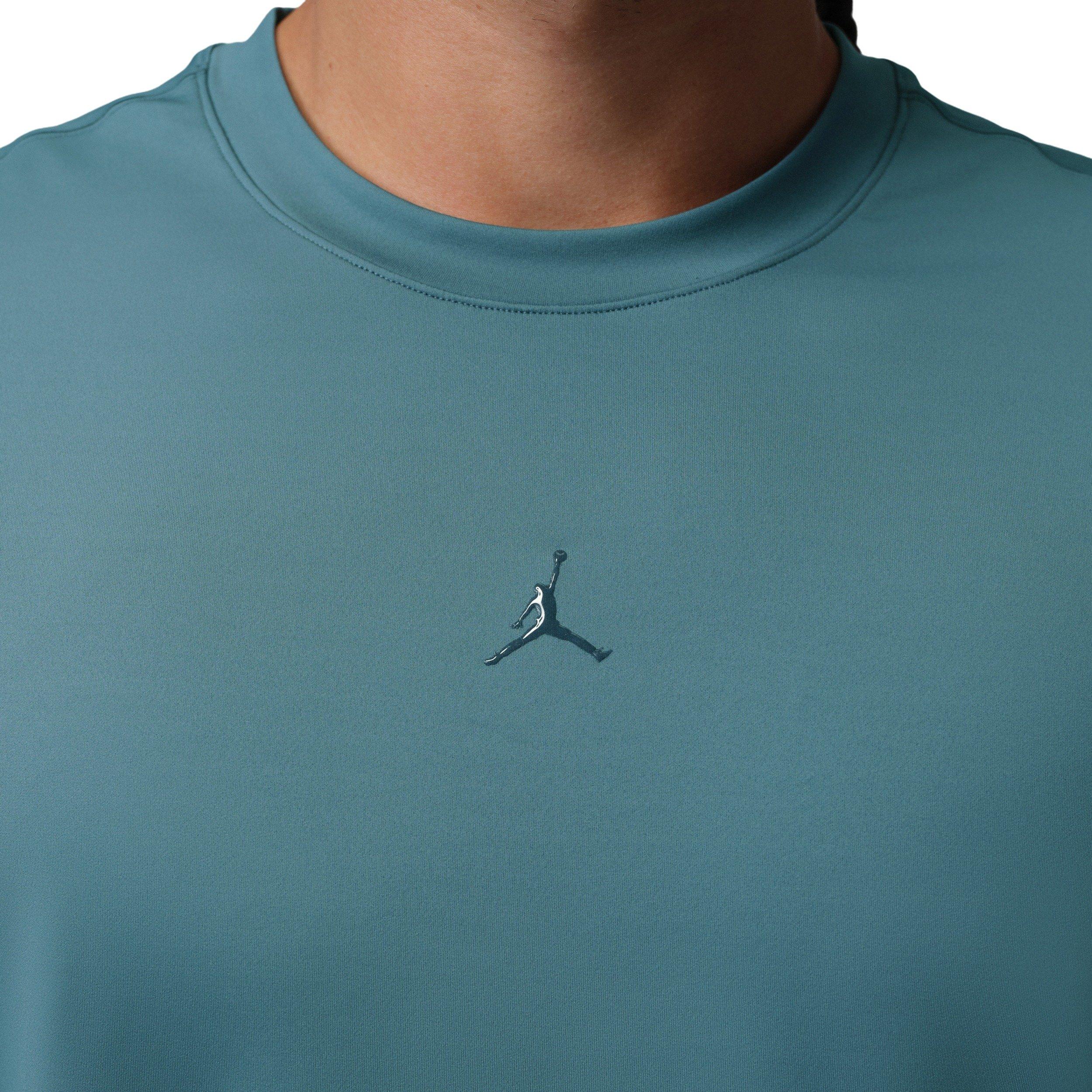 Jordan Men's Sport Flightweight Dri-FIT Short-Sleeve Top - Ash Green - ASH GREEN Thumbnail View 4