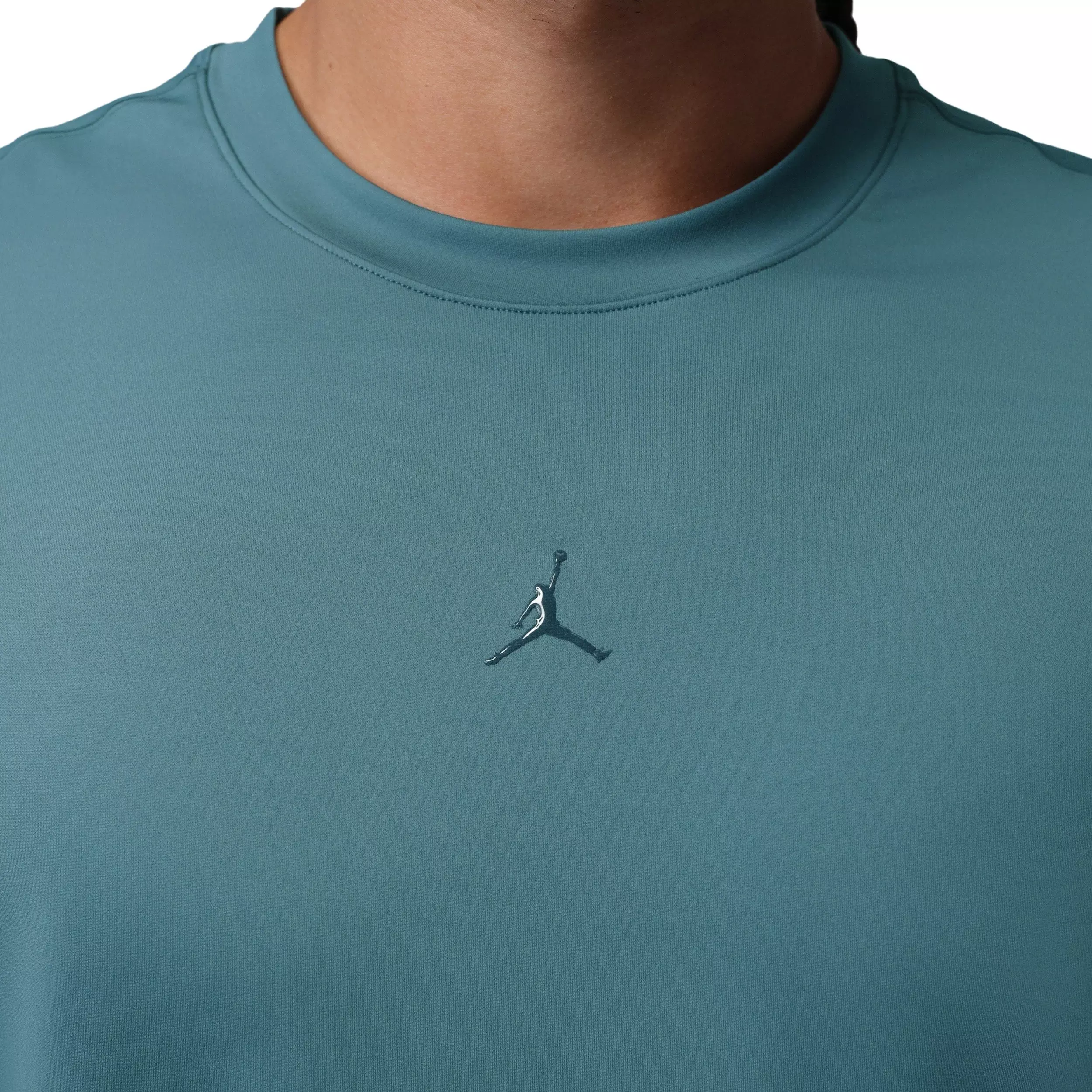 Jordan Men's Sport Flightweight Dri-FIT Short-Sleeve Top - Ash Green - ASH GREEN
