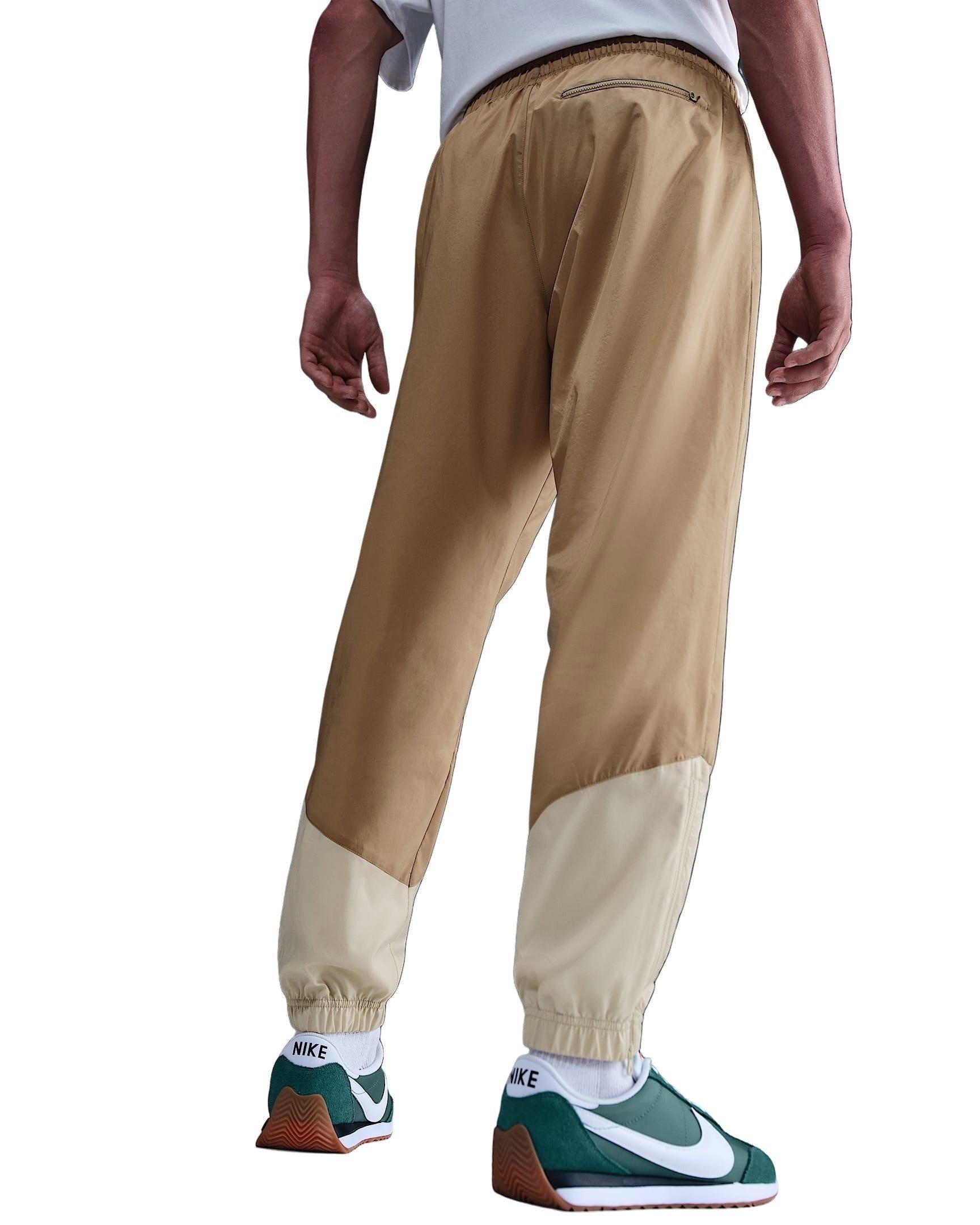 Nike Men's Windrunner Woven Lined Pants - Beige/Khaki - BEIGE/KHAKI Thumbnail View 2