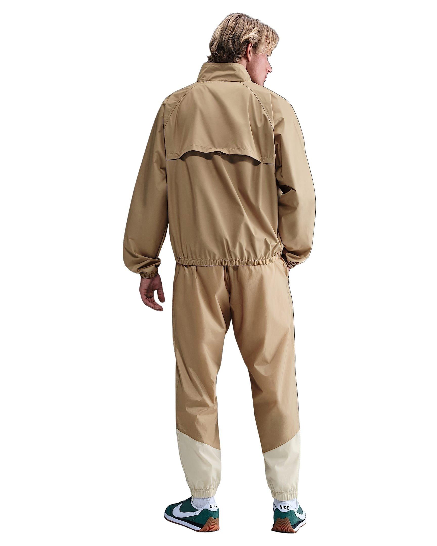 Nike Men's Windrunner Woven Lined Pants - Beige/Khaki - BEIGE/KHAKI Thumbnail View 5