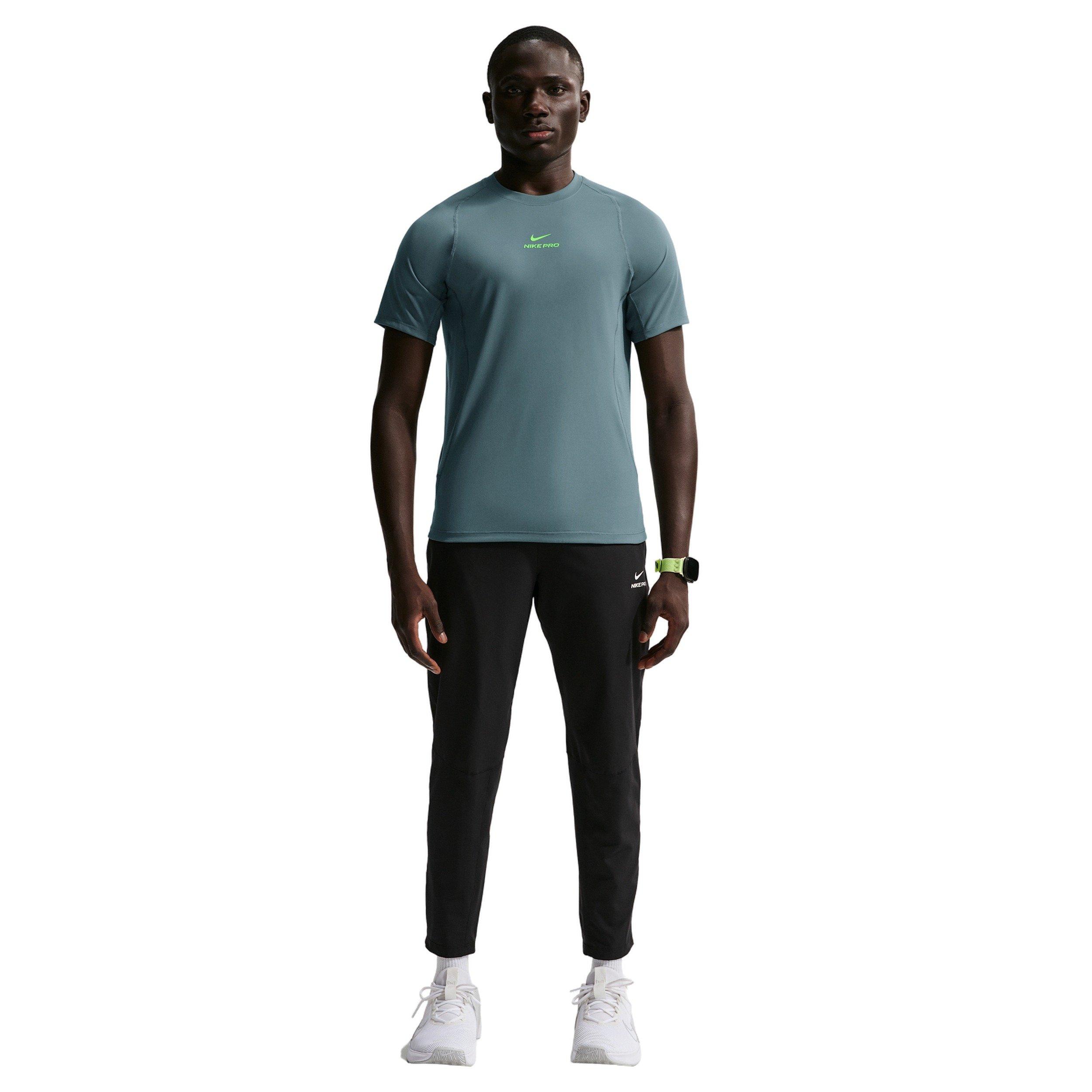 Nike Men's Pro Training Dri-FIT Short-Sleeve Top - Mineral Slate - MINERAL SLATE