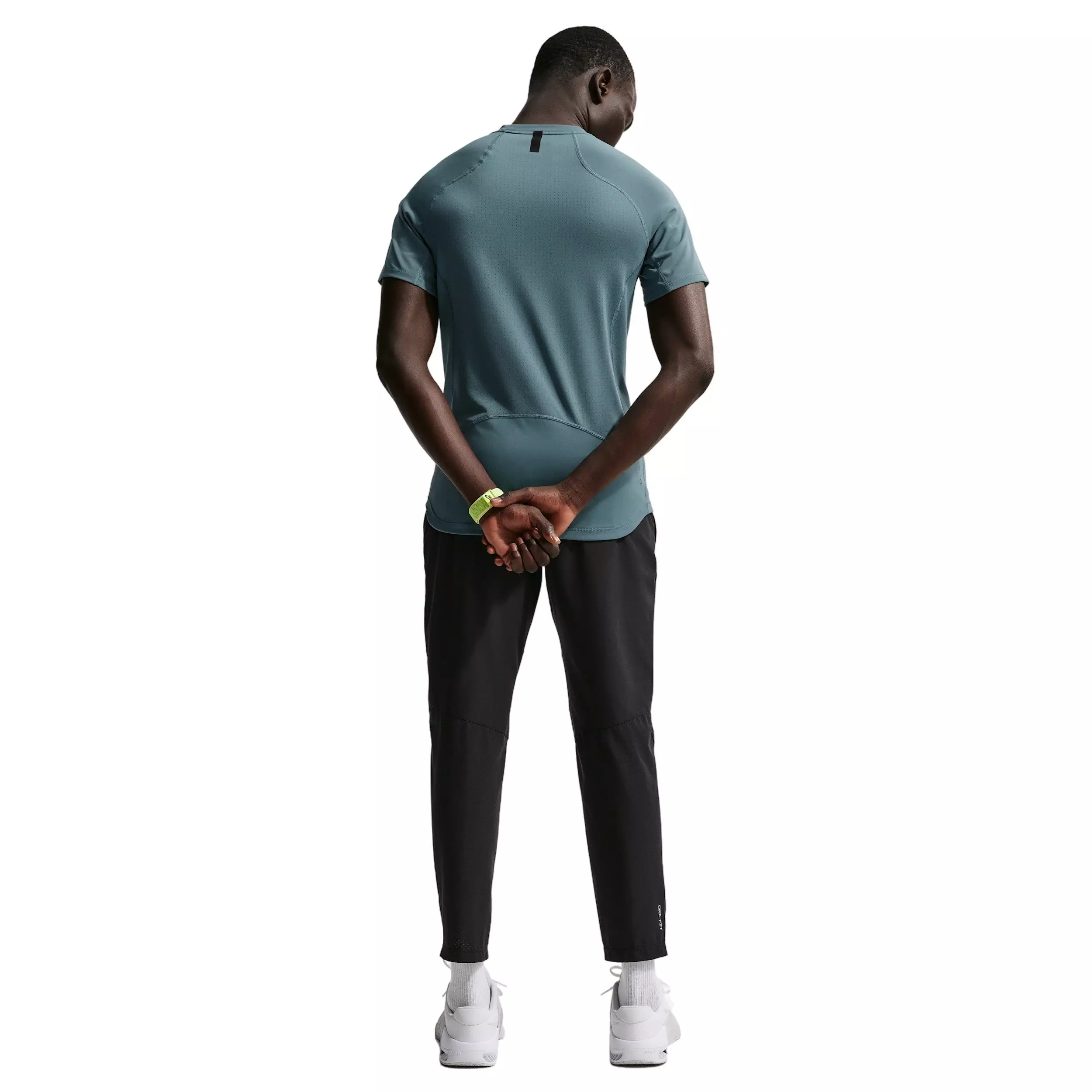 Nike Men's Pro Training Dri-FIT Short-Sleeve Top - Mineral Slate - MINERAL SLATE